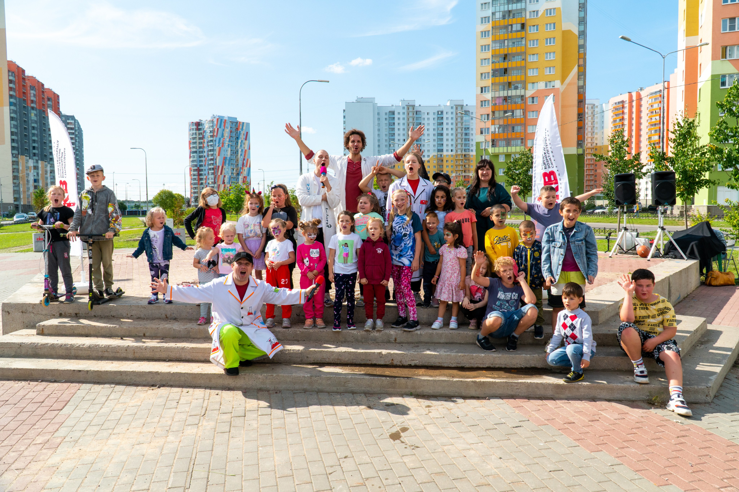 Праздник «1 сентября» НТК. Сайт видеооператора Даниила Лебедева в Санкт-Петербурге