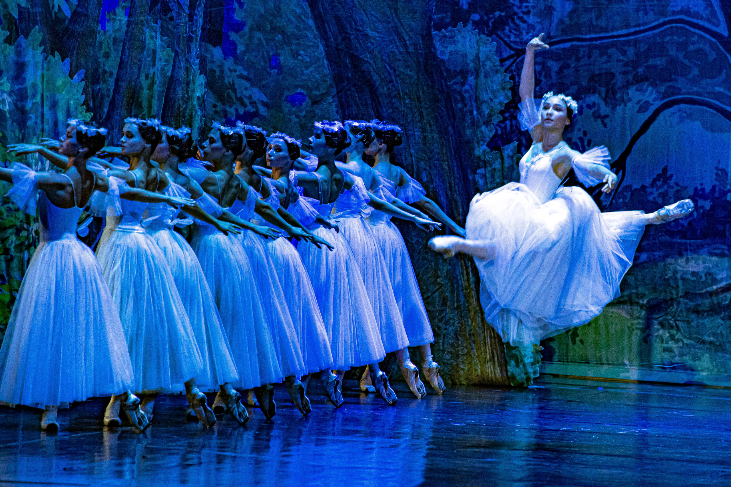 Жизель балет Марийского театра оперы и балета на сцене Зимнего театра. Фотограф в Сочи Юрий Шептаев