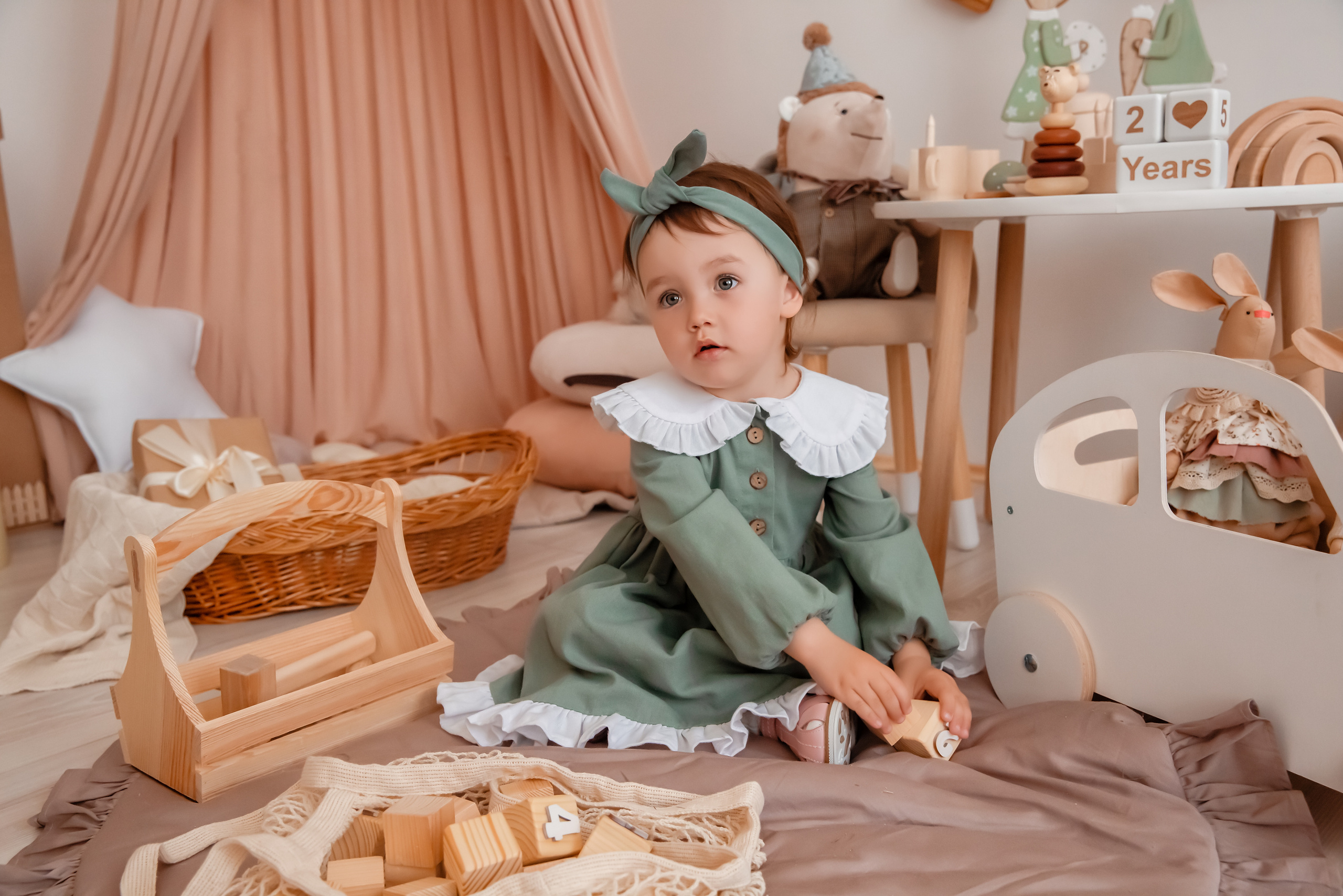 Детская студийная съёмка. Семейный фотограф в Кургане