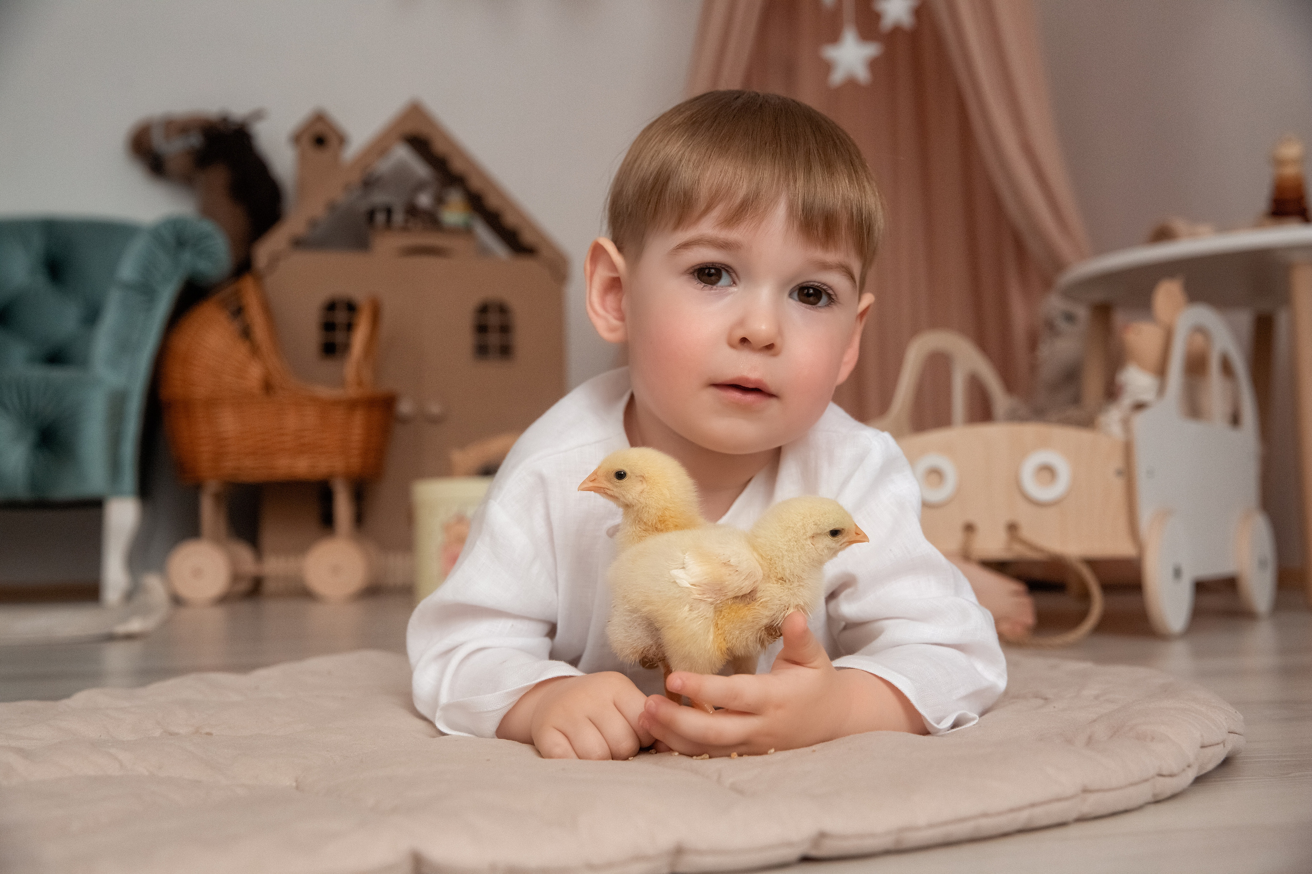 Детская студийная съемка. Семейный фотограф в Кургане