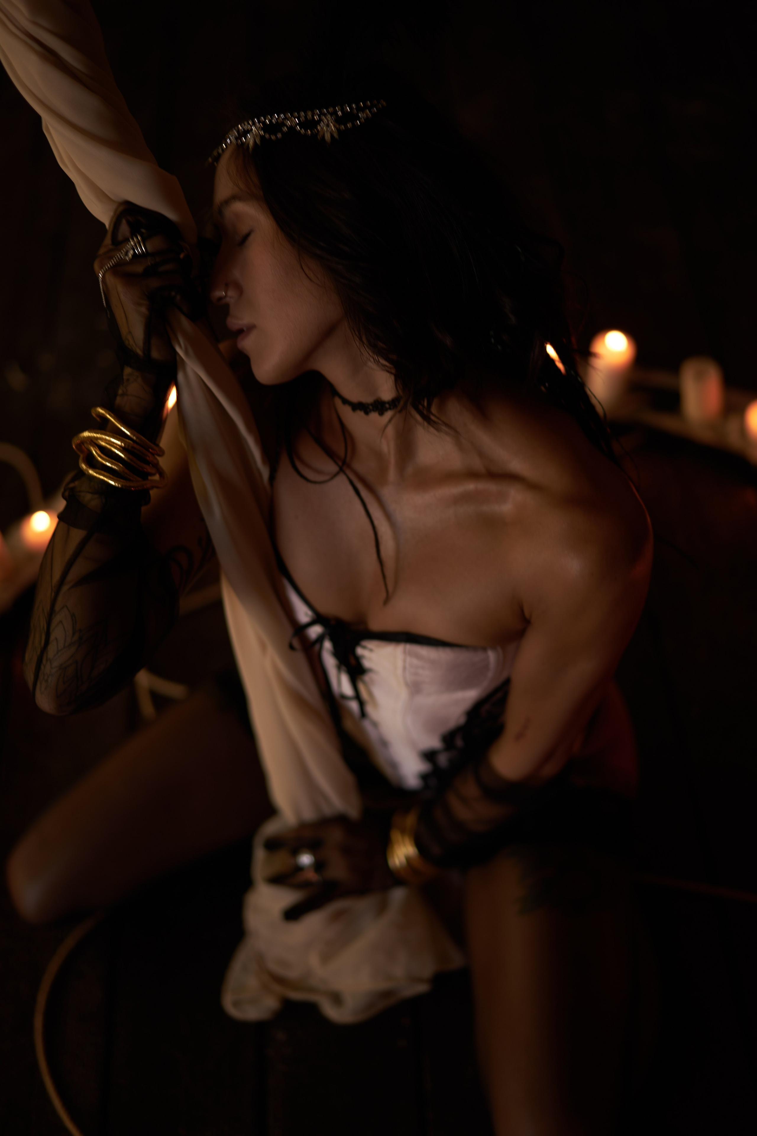 Будуарная фотосессия в студии. Фотограф Екатеринбург Кокшарова Александра