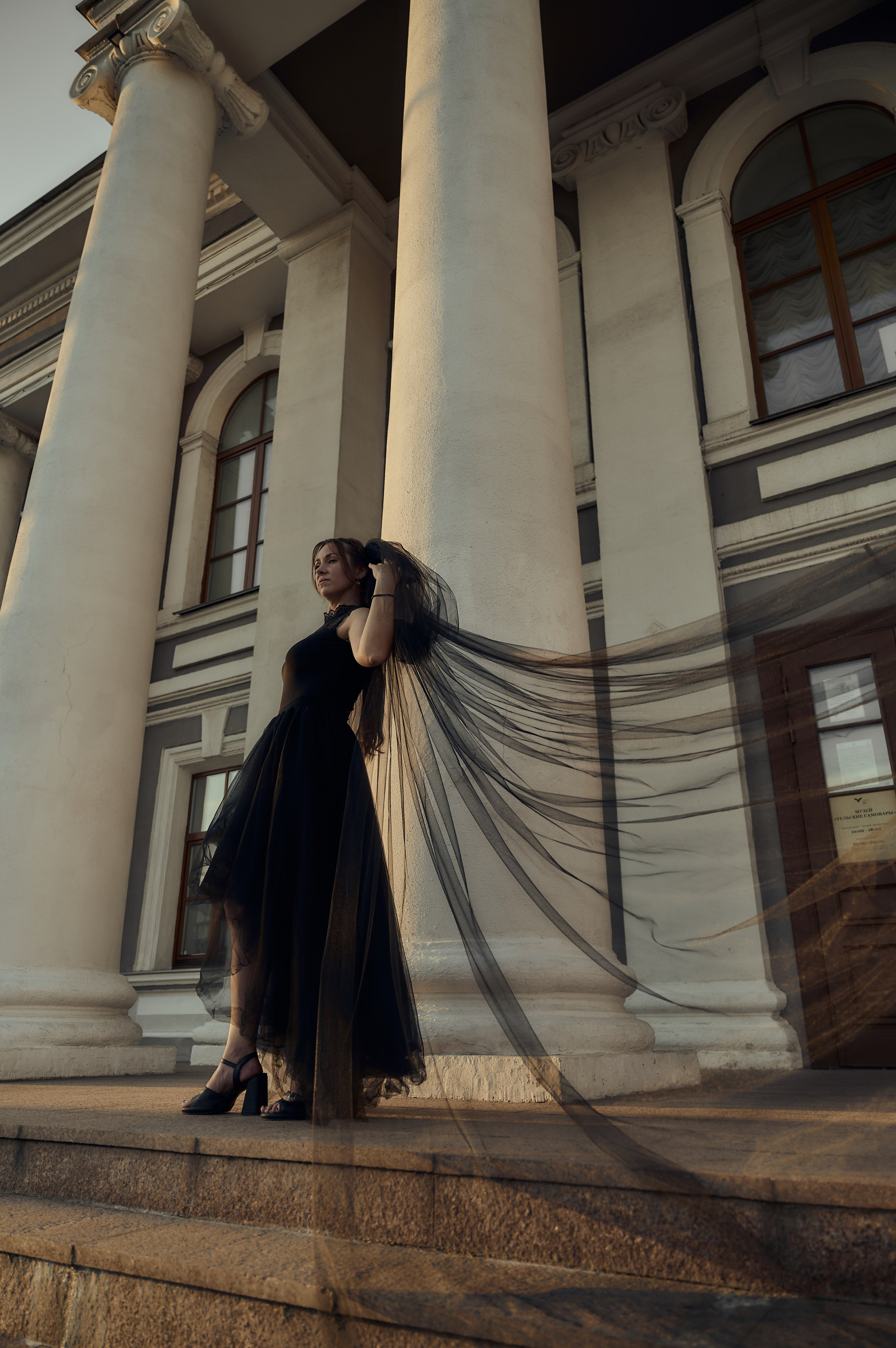Свадебная фотосессия в Туле в черном. Свадебный фотограф в Туле Никита Беляев