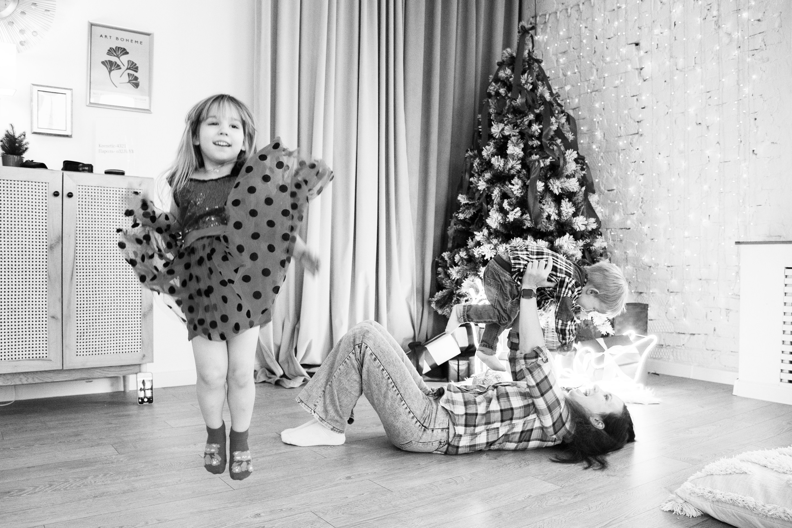 Семейная съемки для Юли и Жени. Портретная фотография в Москве