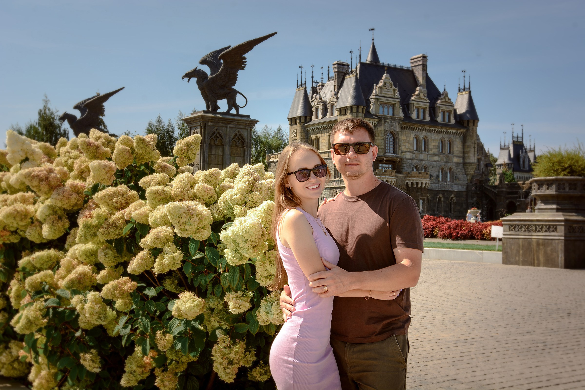 Фотосессия Love Story у Замка Гарибальди. Фотограф Оксана Сафонова г. Тольятти