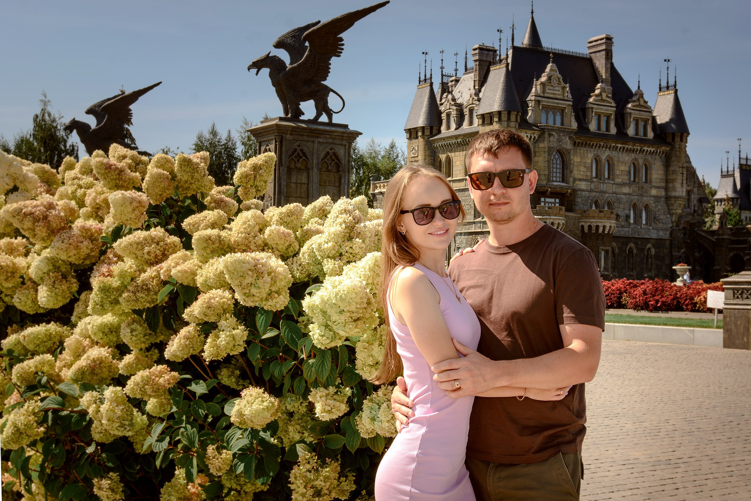 Фотосессия Love Story у Замка Гарибальди. Фотограф Оксана Сафонова г. Тольятти