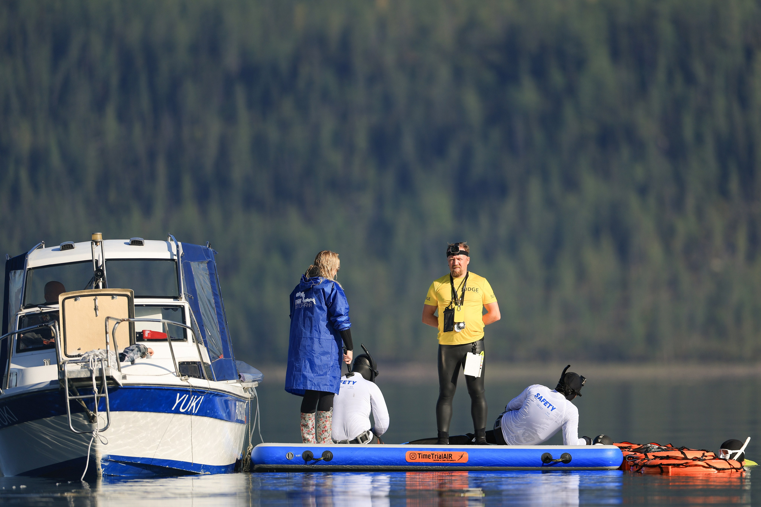 Фестиваль по фридайвингу «Глубина Путорана». Спортивный репортажный фотограф Казань Нафис Сиразетдинов