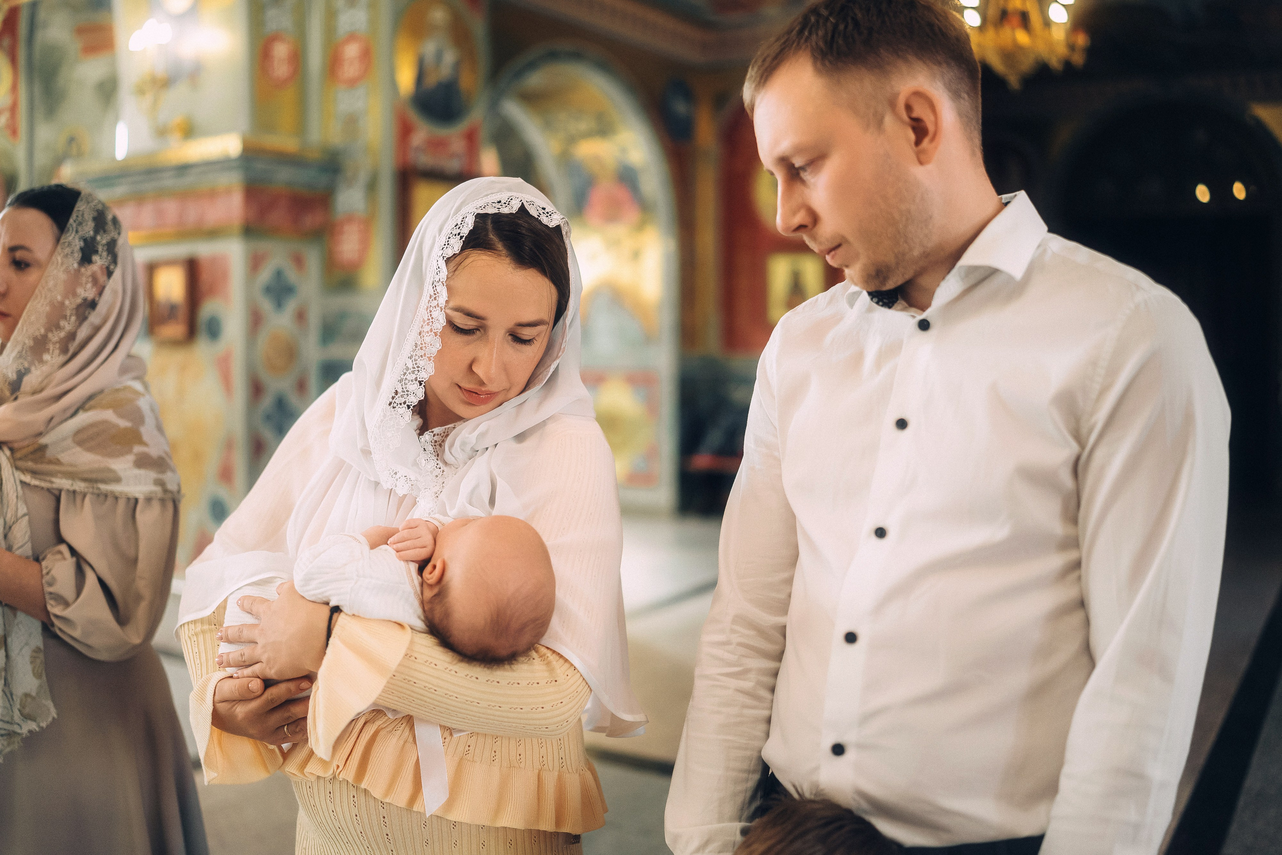 Фотосъемка таинства крещения в Воронеже. Свадебный и репортажный фотограф в Воронеже Роман Янко