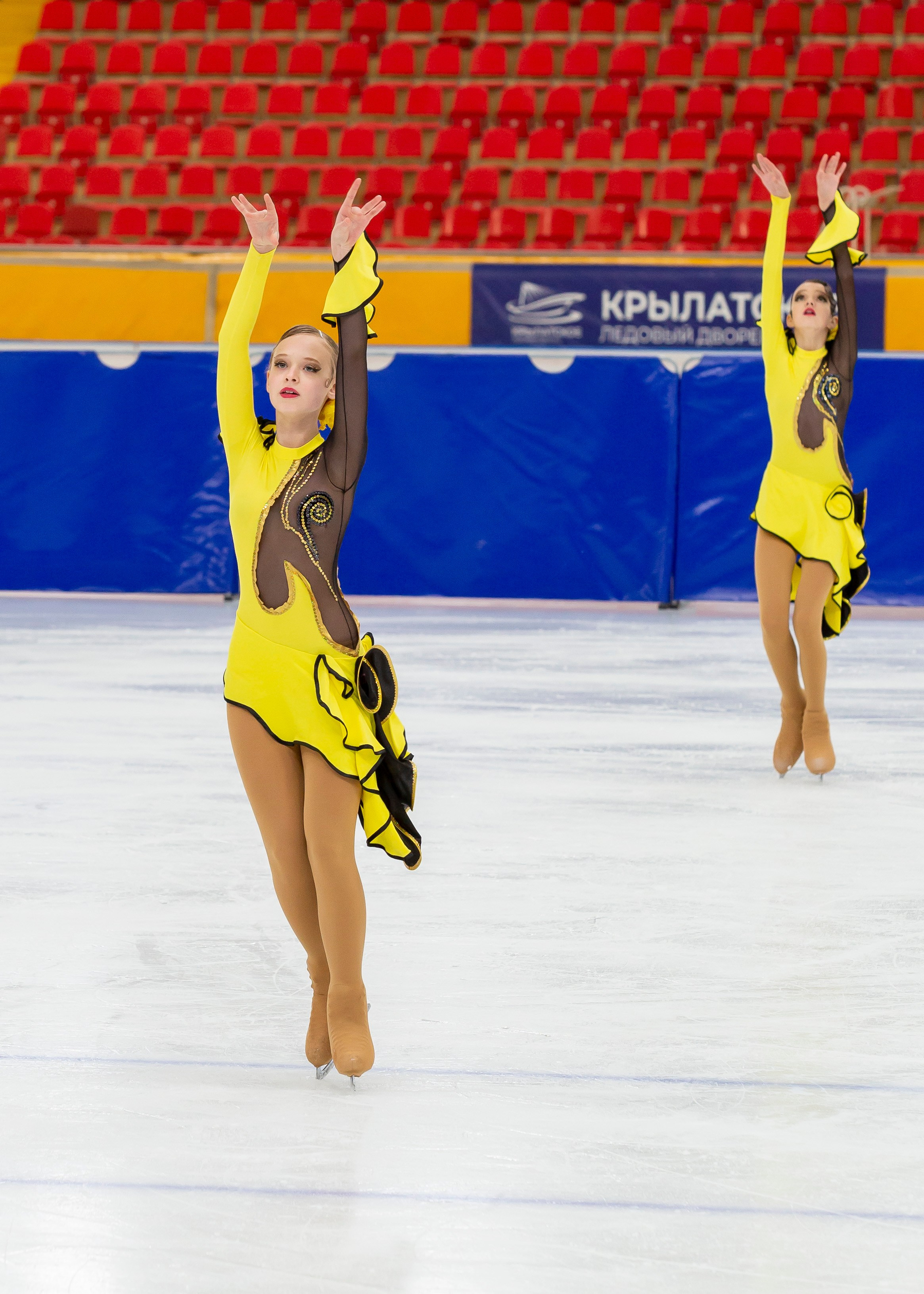 Открытый кубок Московского спорта среди спортивных балетов на льду. Детский театр на льду «АЛЕКО» 2024. Репортажный фотограф в Москве