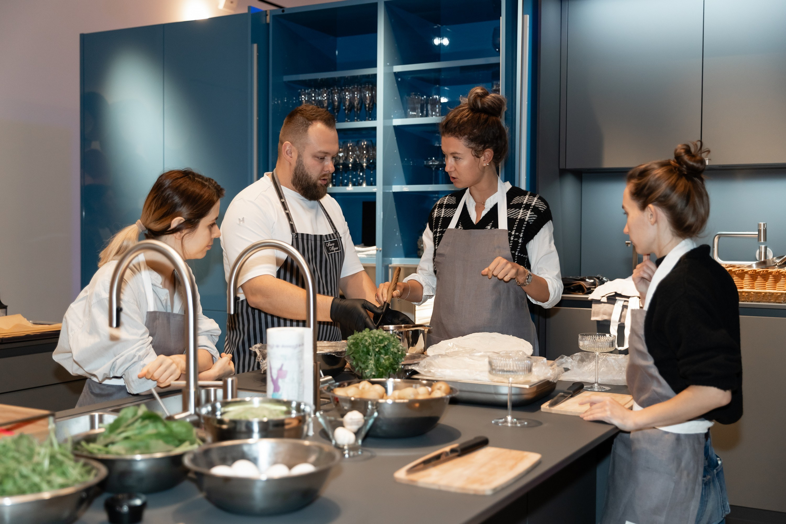 Кулинарный мастер-класс (Point of Experience). Татьяна Чернышова свадебный фотограф Москва