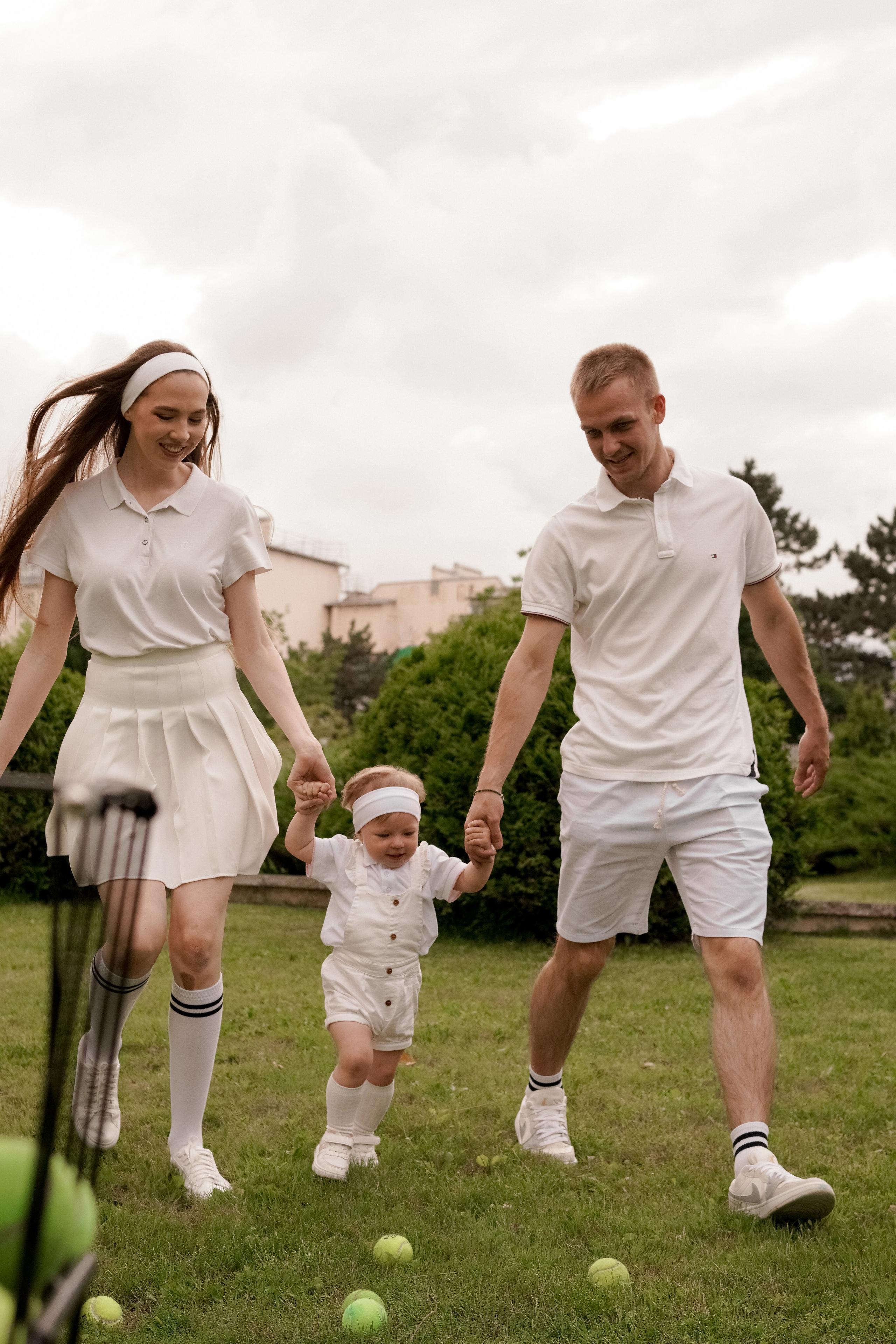 Теннис с семьей. Свадебный и семейный фотограф Афанасьева Анна в Кисловодске