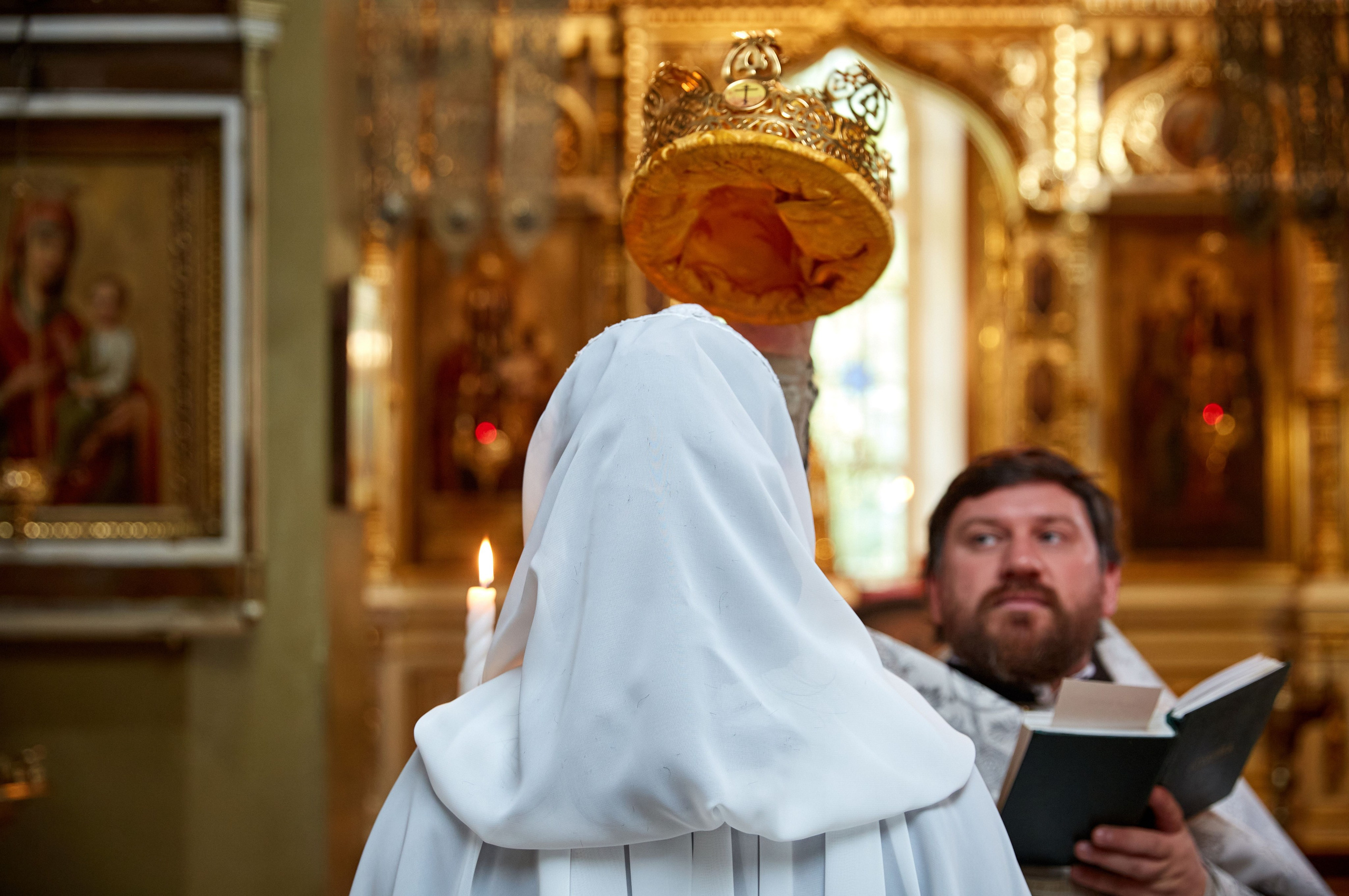 Венчание в селе Чашниково