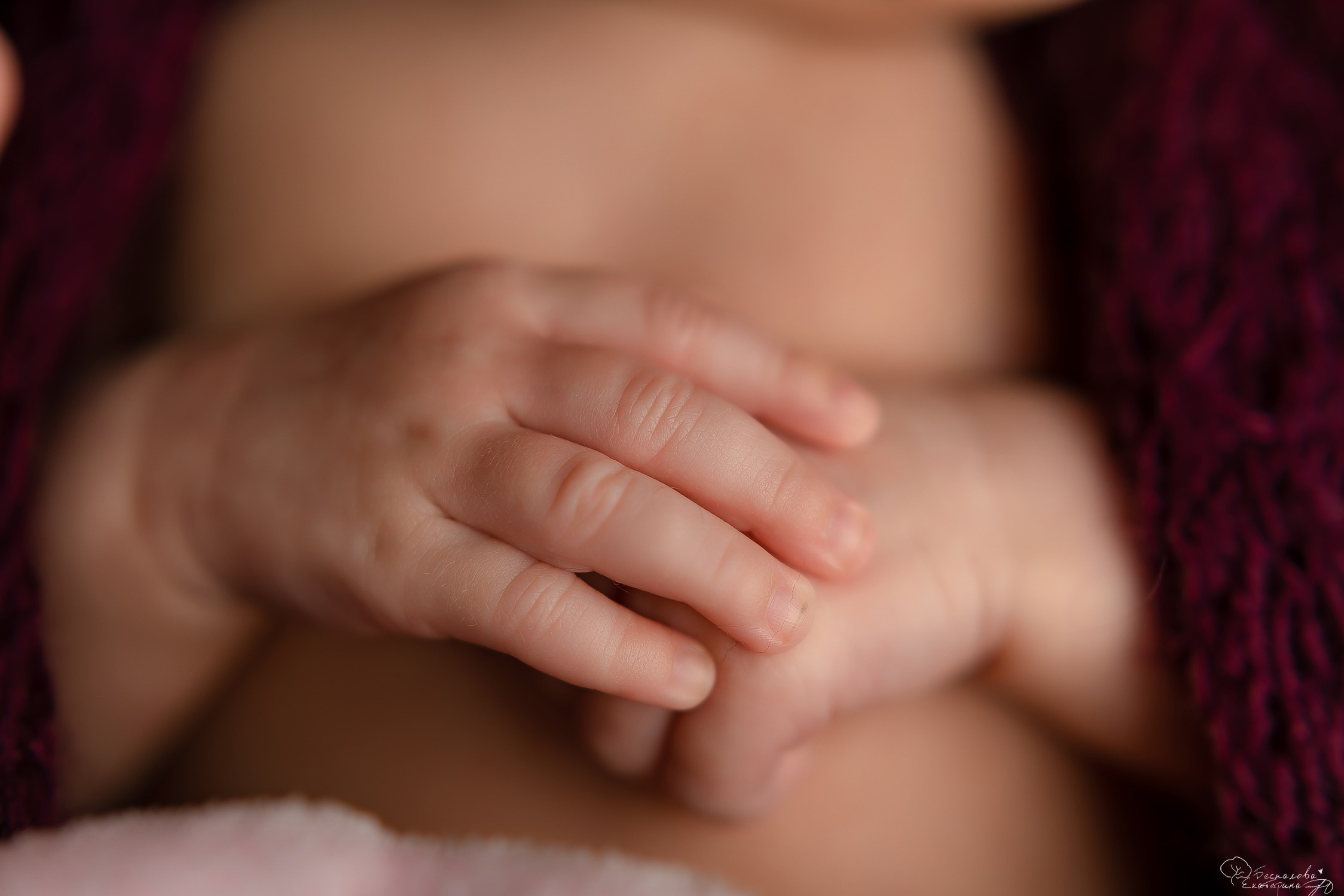 Фотосессия Newborn. Фотограф новорожденных в г. Павлово Беспалова Екатерина