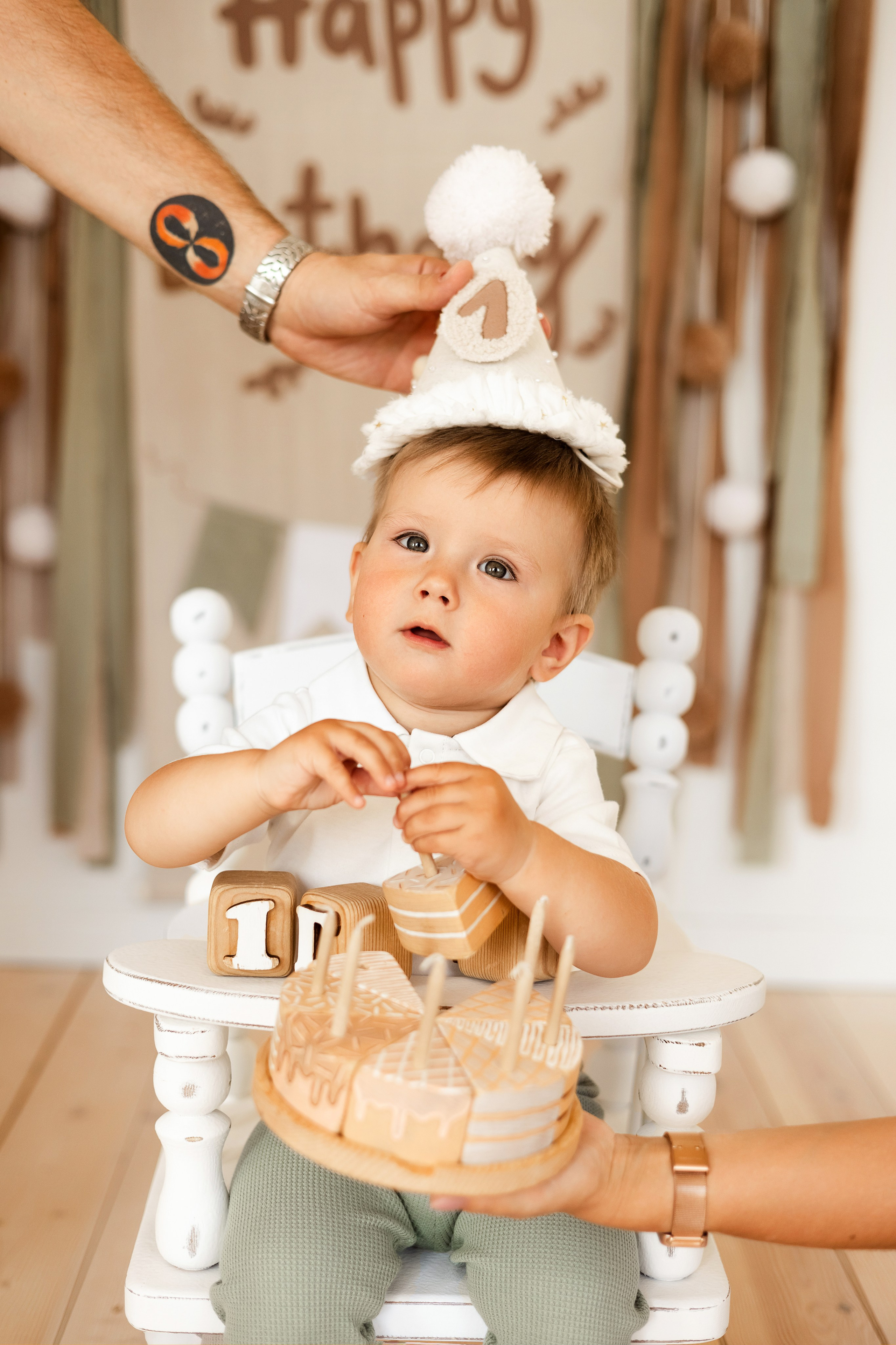 Съемка годовасия в студии Молоко. Семейный фотограф в Екатеринбурге Маргарита Курносова