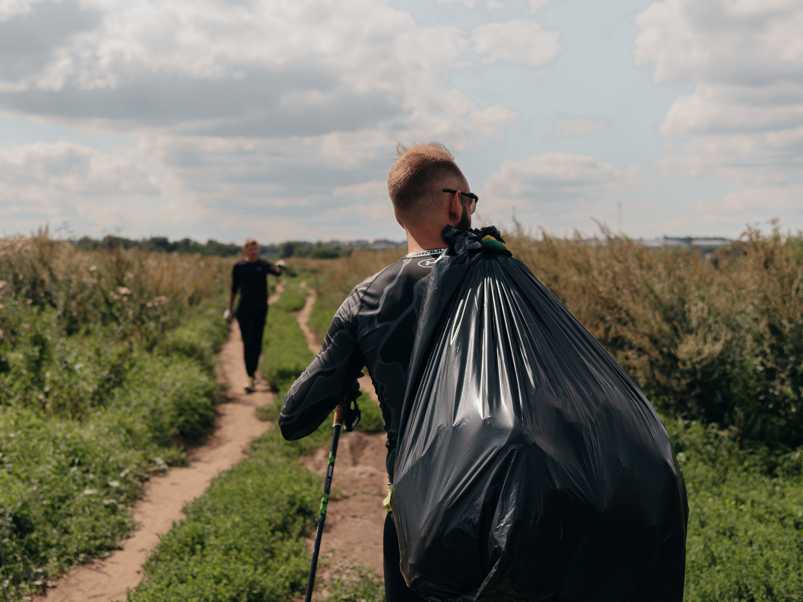 Plogging — добрый проект. Фотограф Москва