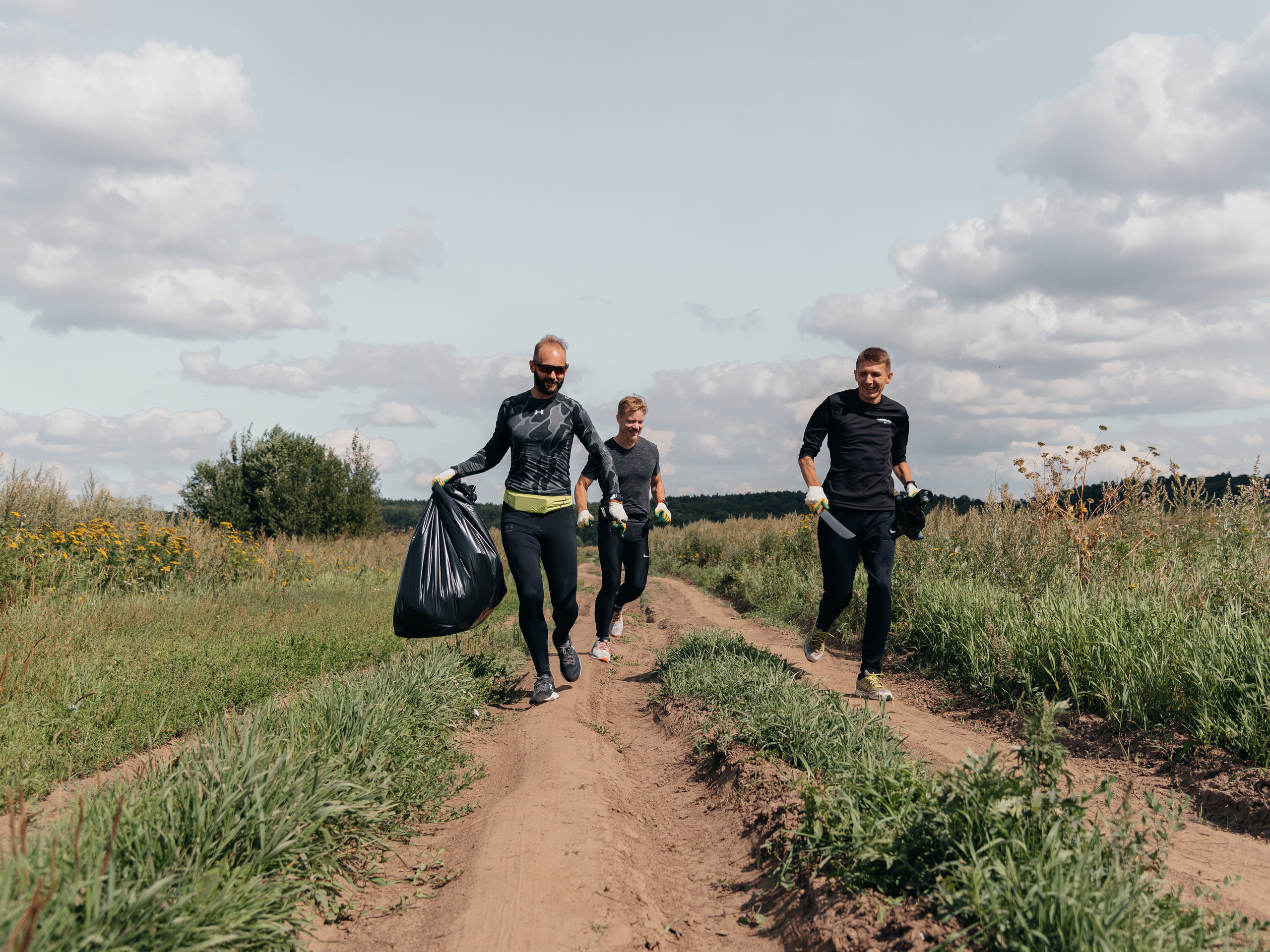 Plogging — добрый проект. Фотограф Москва
