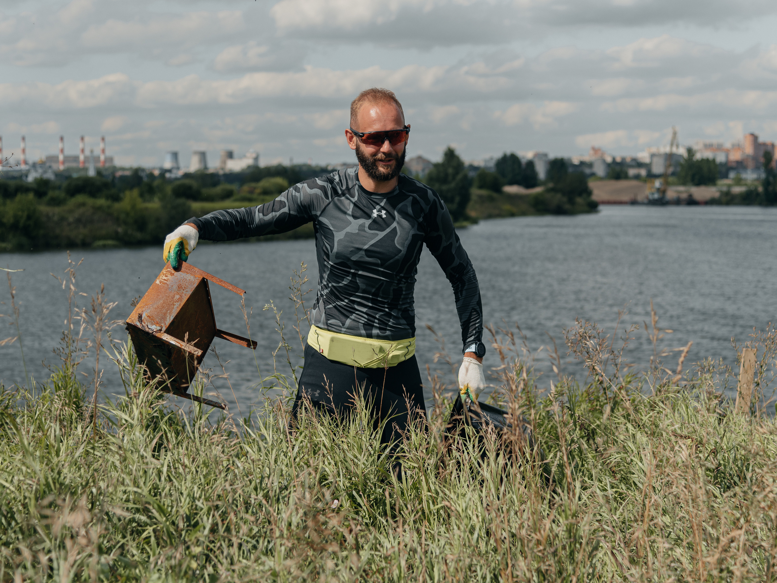 Plogging — добрый проект. Фотограф Москва