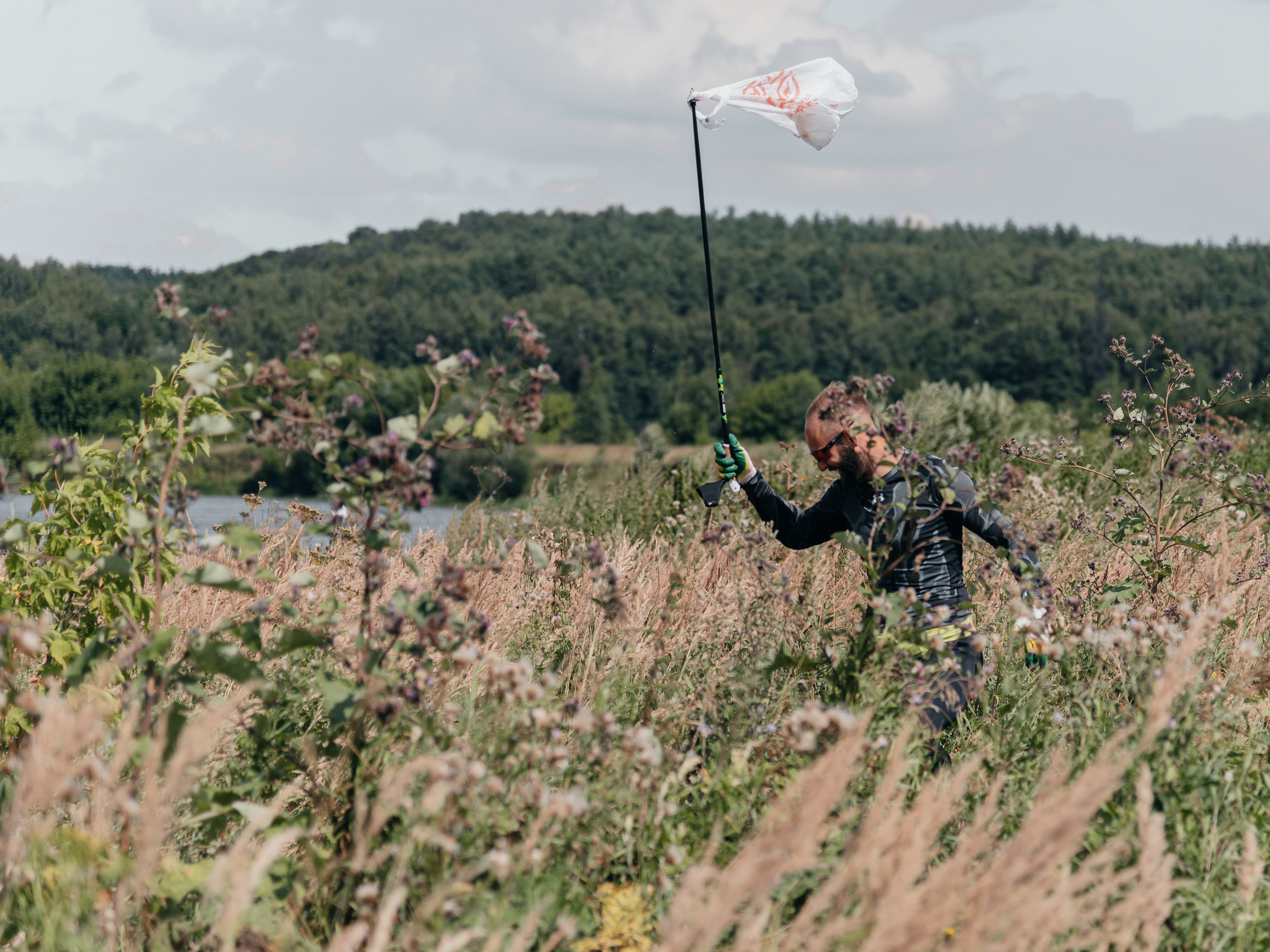 Plogging — добрый проект. Фотограф Москва