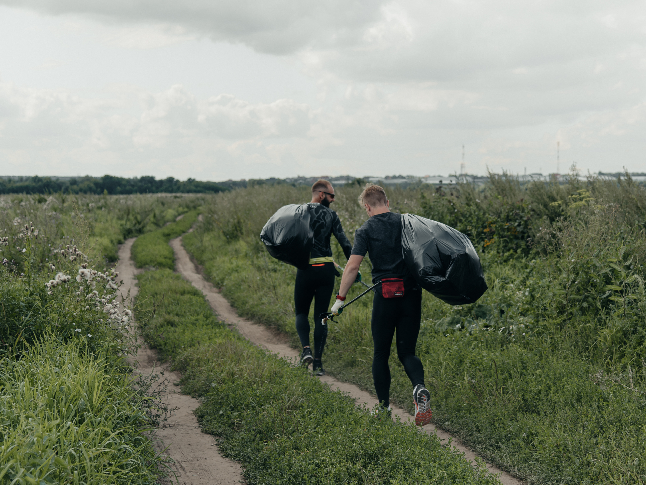 Plogging — добрый проект. Фотограф Москва