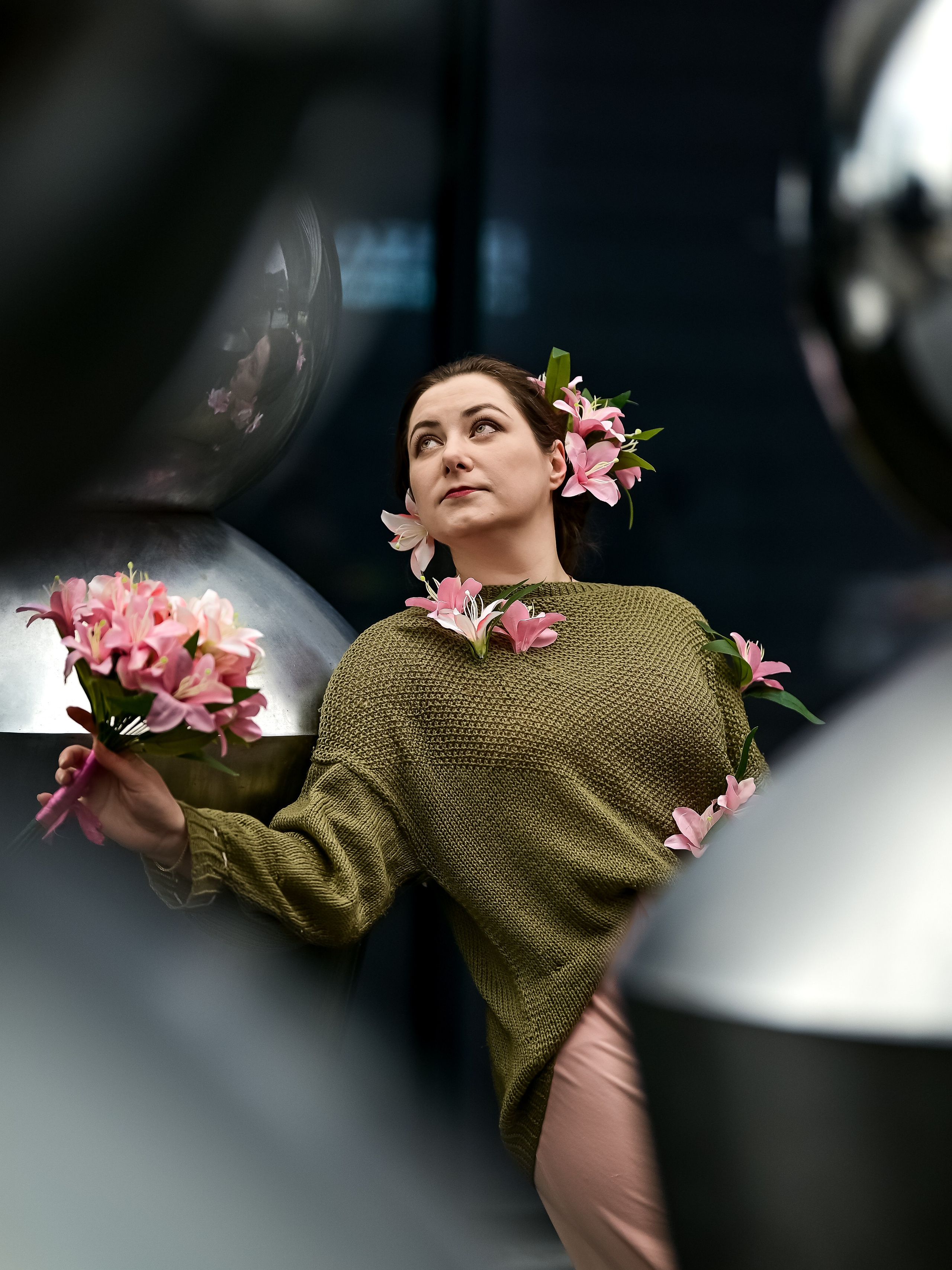 Весна в Москва-сити. Портретный фотограф в Москве Сергей Чудов