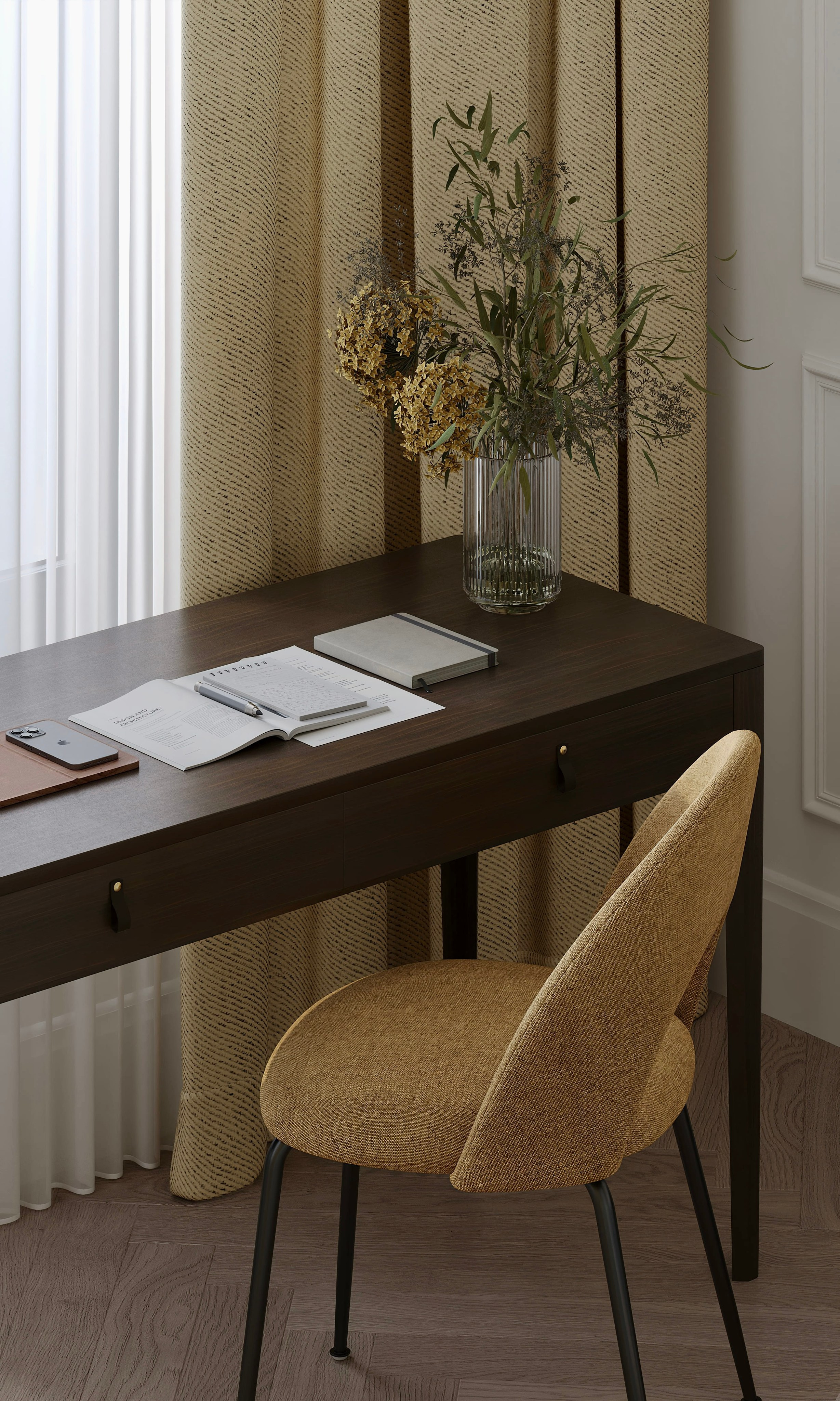 Нагатино Айленд 85 м². 3D Визуализация интерьера