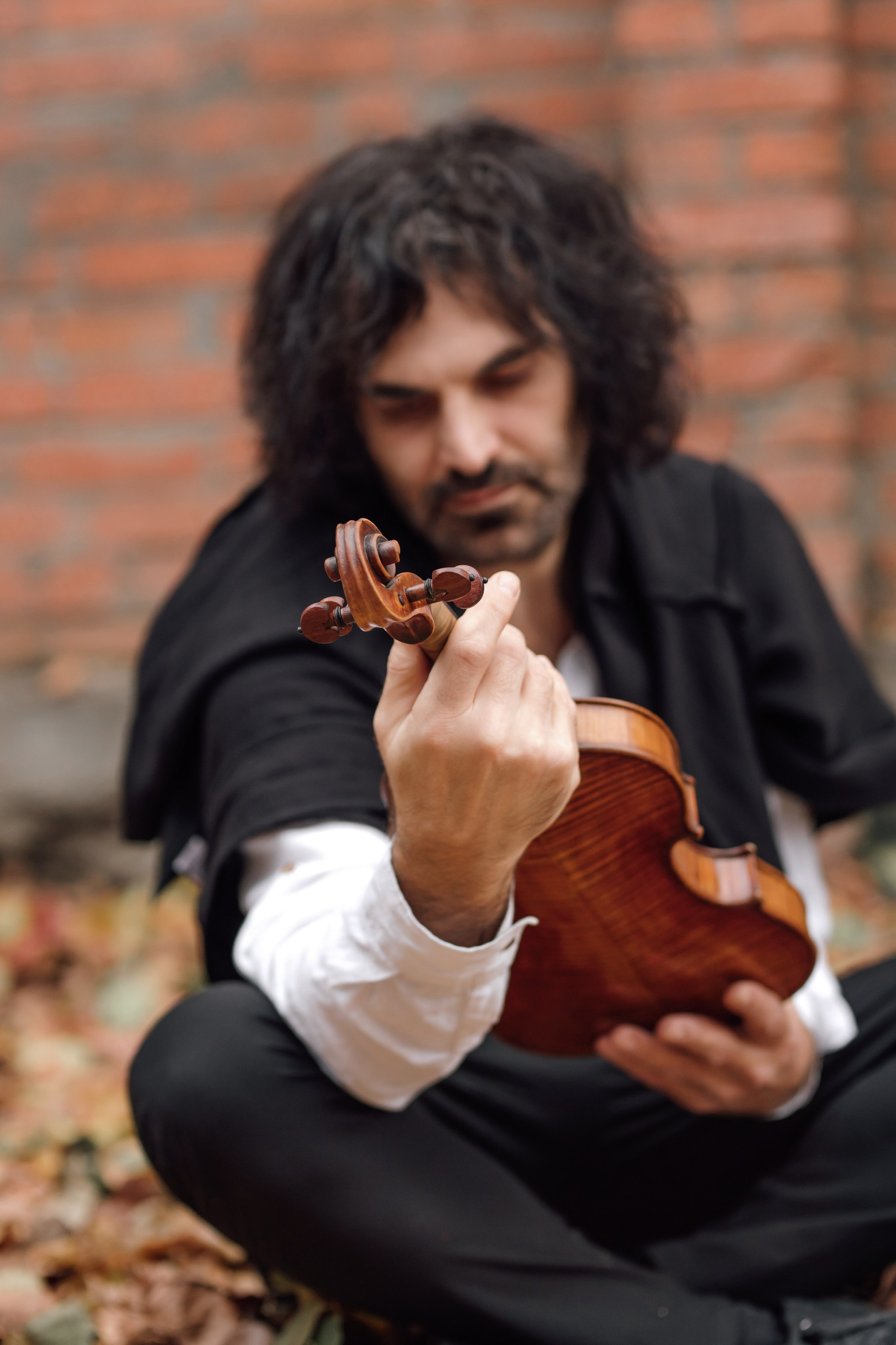 Осень, скрипка, музыка. Фотохудожник Наталия Кирсанова