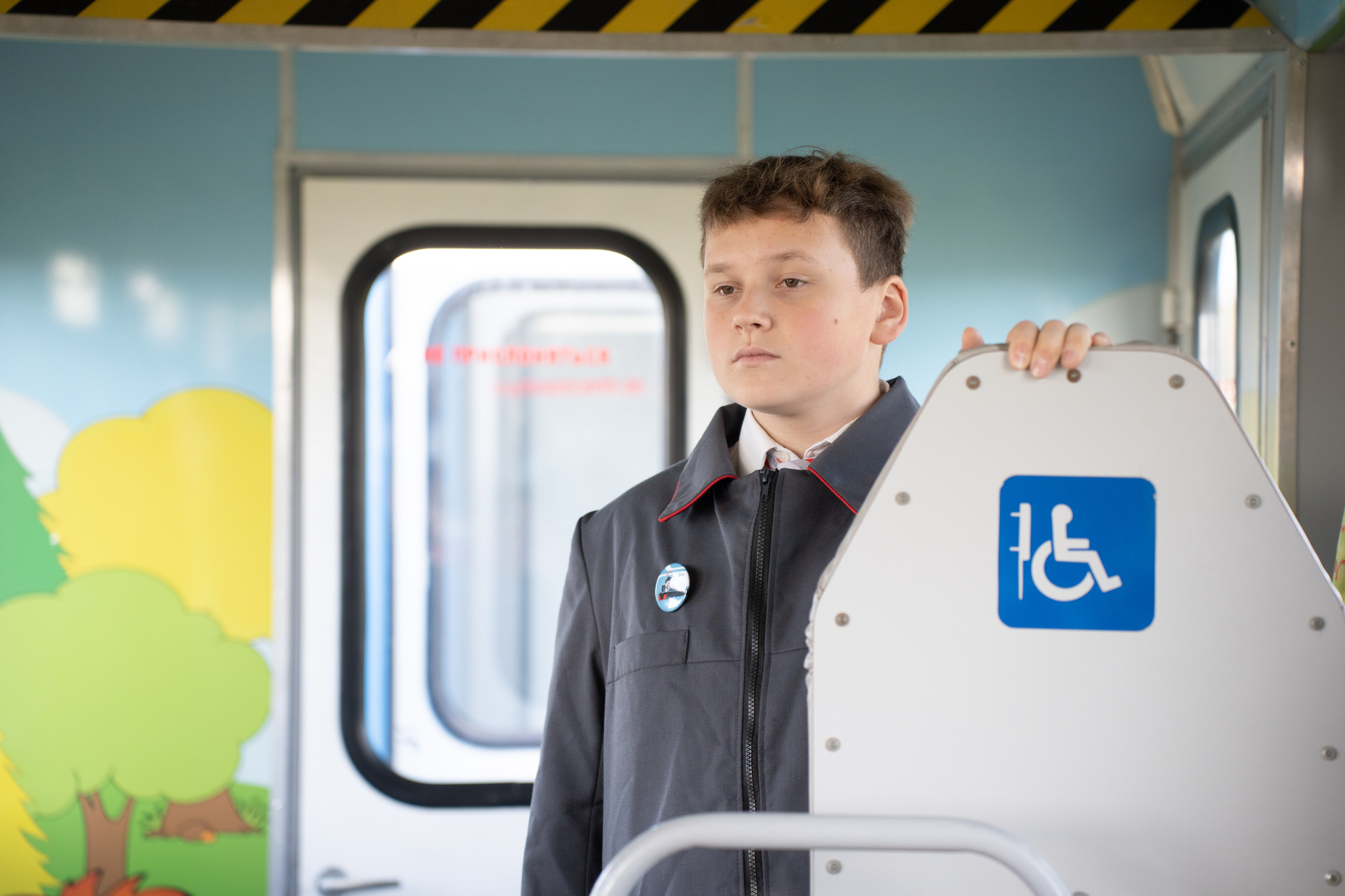 Малая Октябрьская детская железная дорога. Фотограф Мария Ковкова