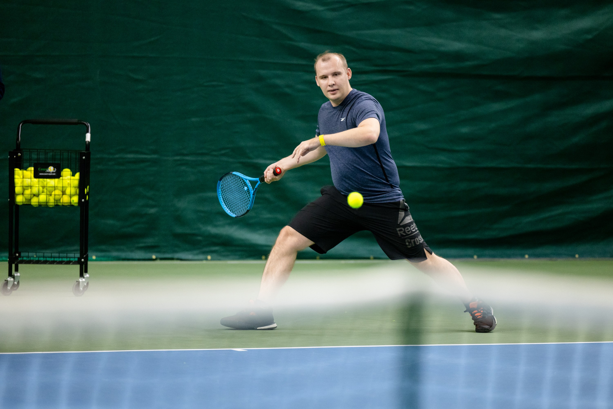 Субботняя игра в теннис. South HUB