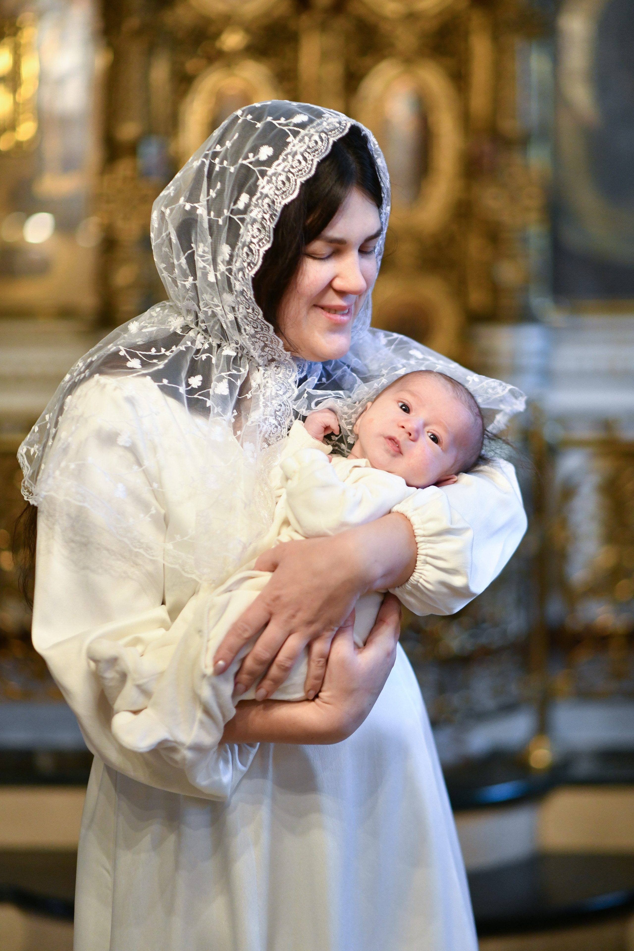 Крещение Серафимы. Церковь Петра и Павла на Яузе. Фотограф Крещения и Венчания в Москве и МО