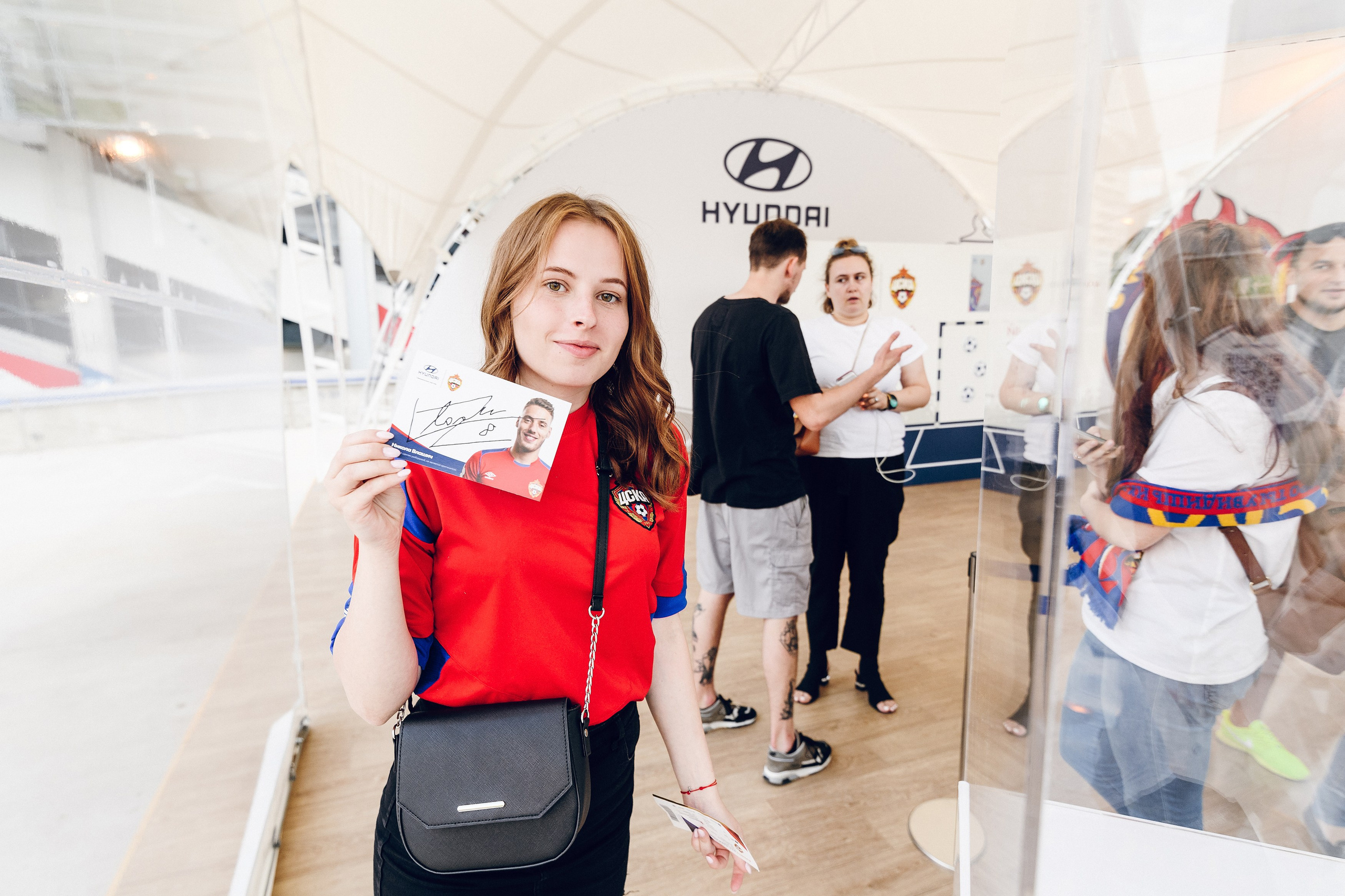 ПФК ЦСКА vs Hyundai. Активации на стадионе. Фотограф Сергей Бойко Москва