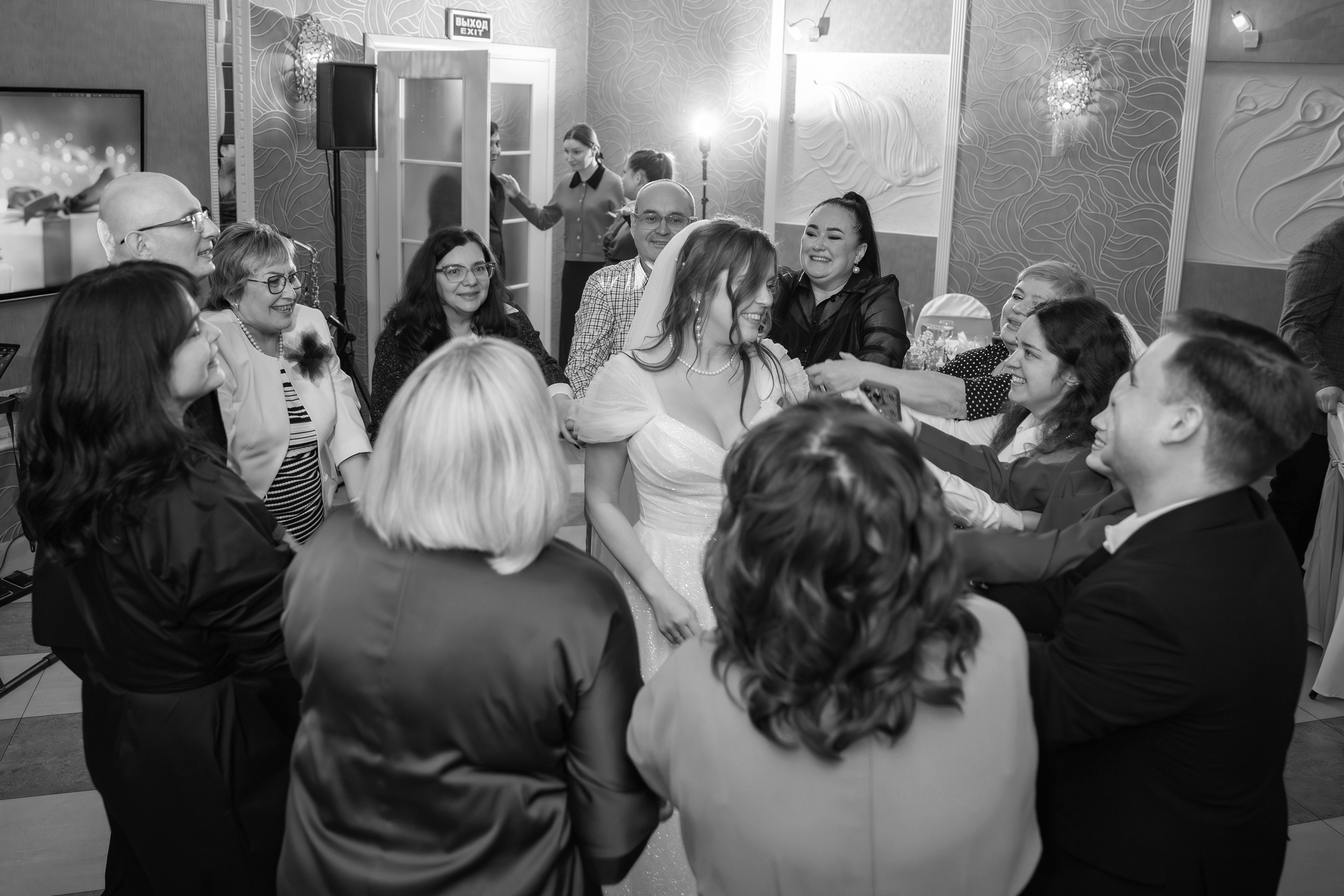 Репортаж Свадебного банкета Юлии и Романа. Семейный и женский фотограф в Москве Надежда Воробьева