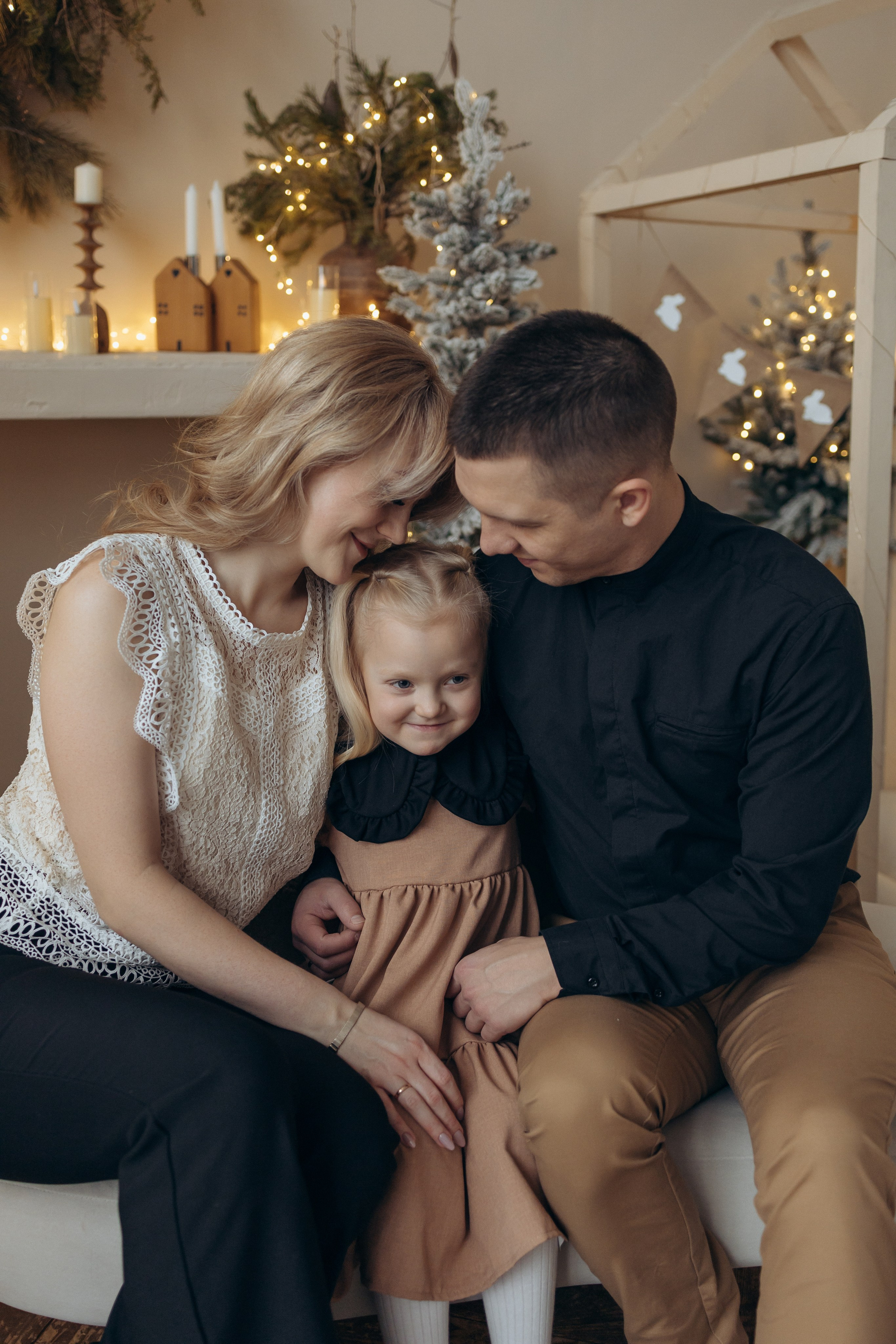 Андрей, Лена и Верочка. Свадебный фотограф в Тольятти Валерия Барышкина