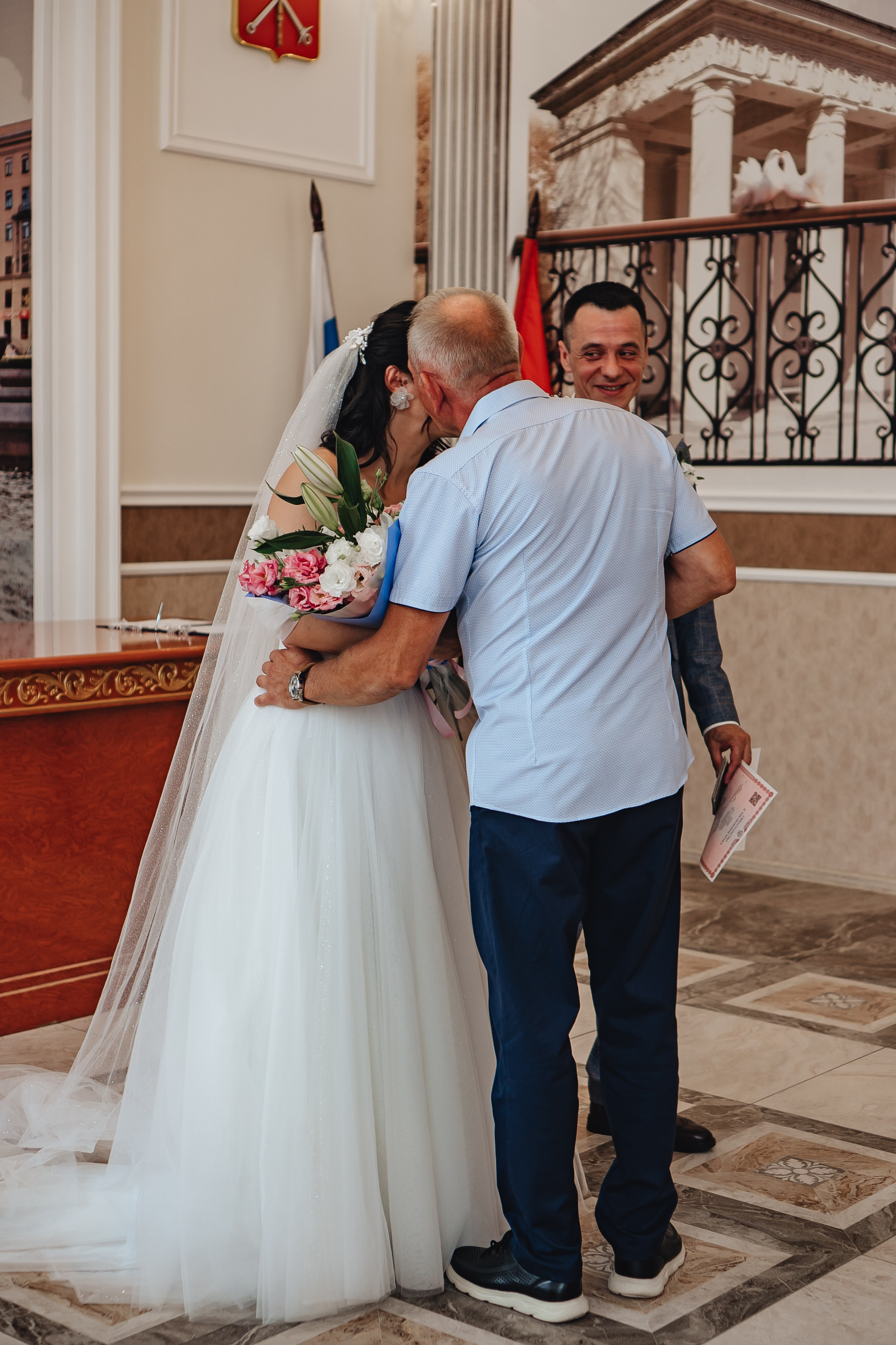 СВАДЕБНАЯ СЬЕМКА В ЗАГСЕ НА МОСКОВСКОМ ПРОСПЕКТЕ. Профессиональный фотограф, Санкт-Петербург — Виктория Богомолова