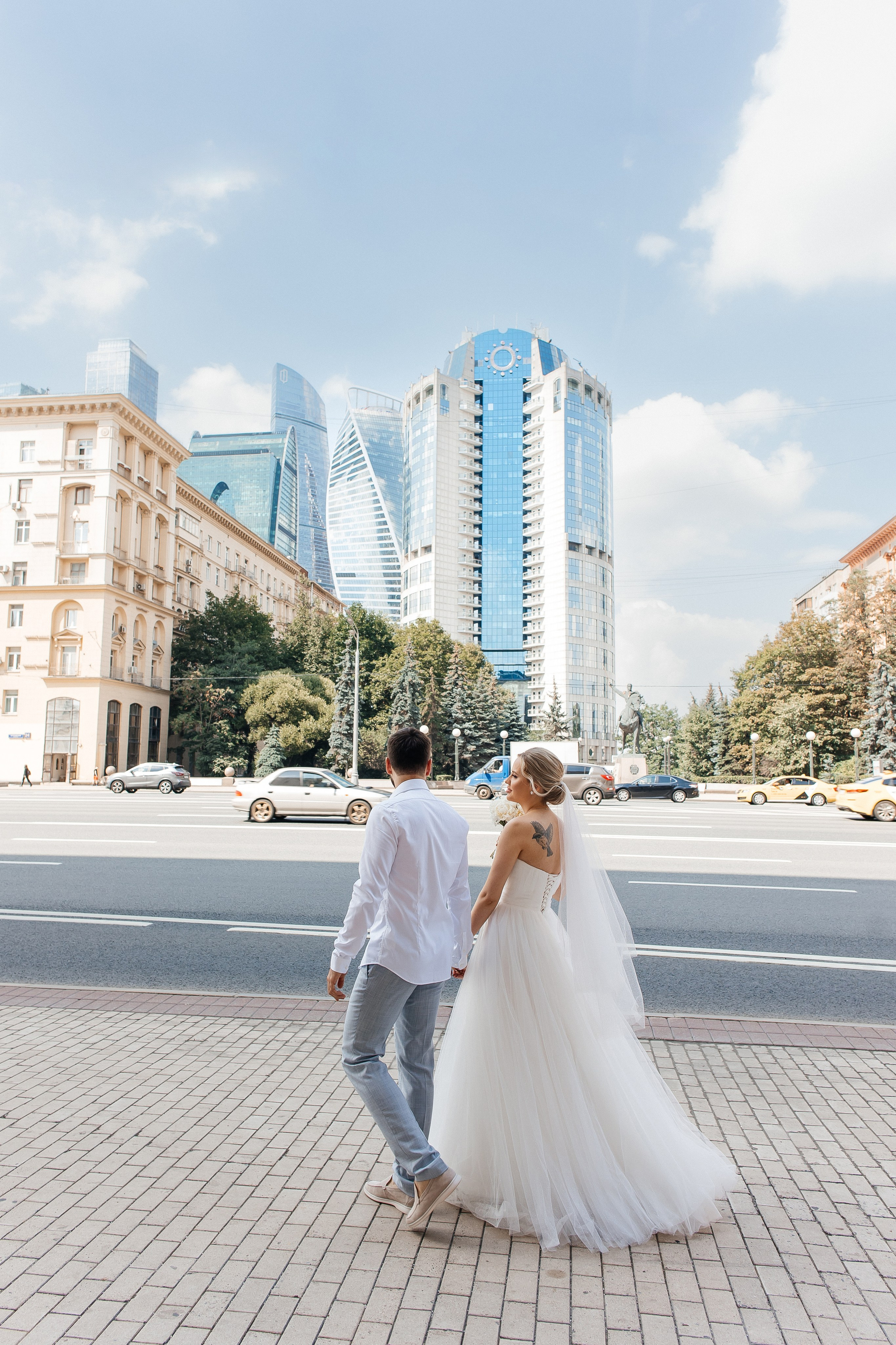 Борис и Ксения (утро + Загс + прогулка). Фотограф в Москве Екатерина Потапова