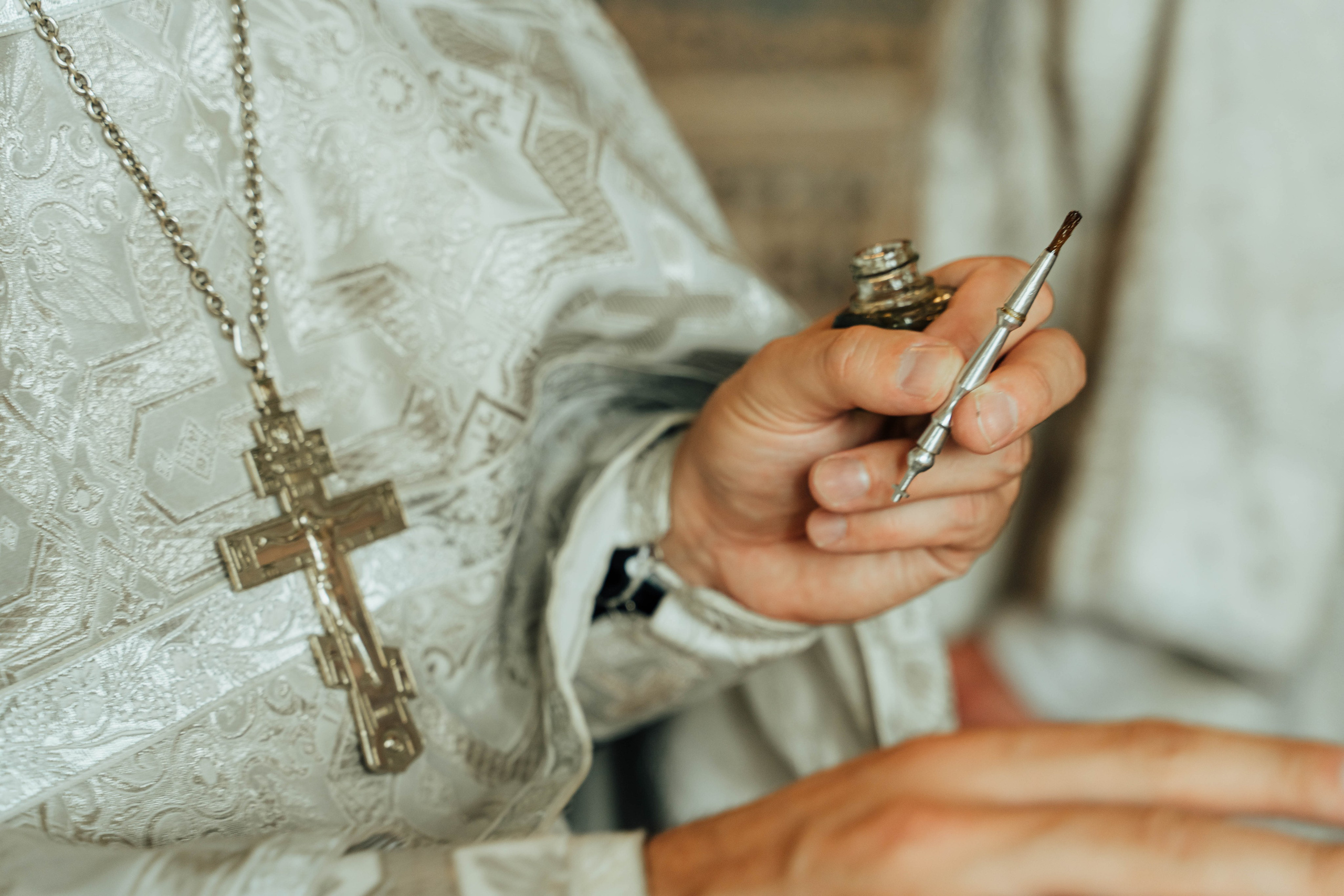 Крещение Никиты. Фотограф Елизавета Савина