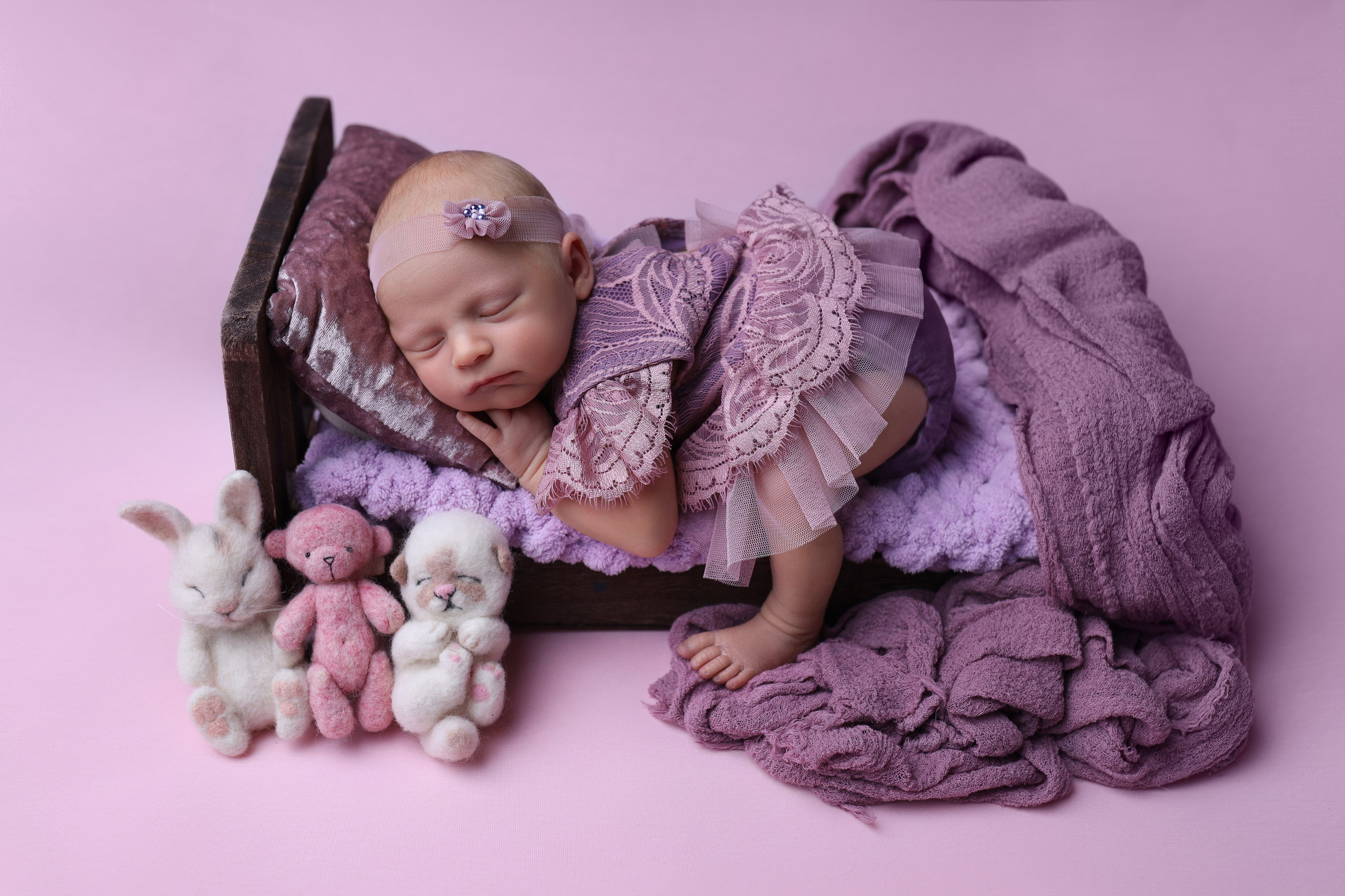 Newborn девочки. Фотограф новорожденных Модяева Ирина