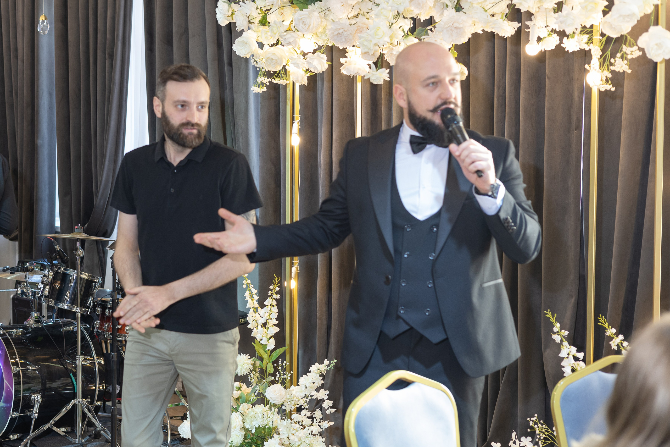 Свадебное чаепитие для молодоженов