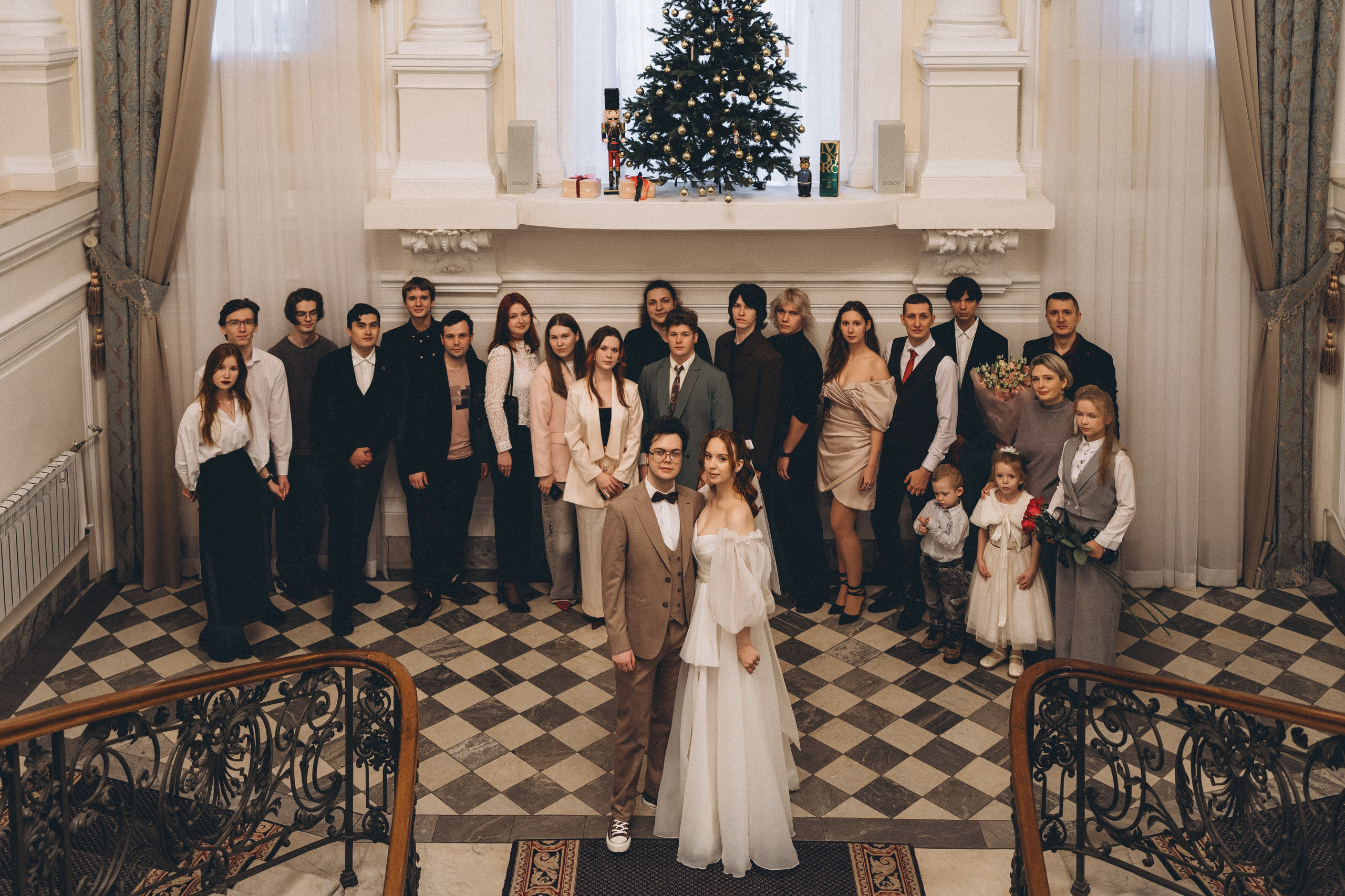 СВАДЕБНАЯ СЬЕМКА ВО ВТОРОМ ДВОРЦЕ С ГОСТЯМИ И ПРОГУЛКА В ТАВРИЧЕСКОМ САДУ. Профессиональный фотограф, Санкт-Петербург — Виктория Богомолова