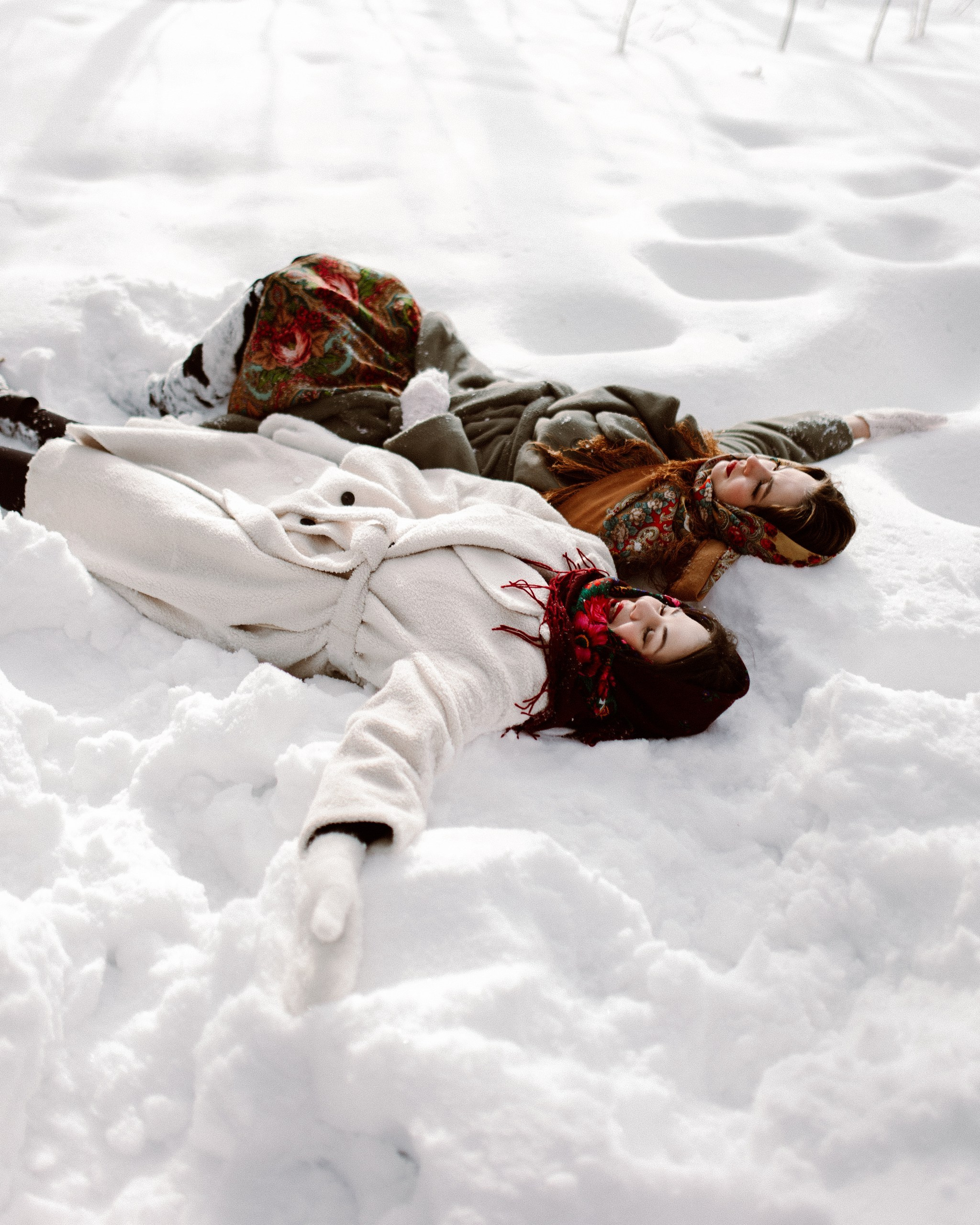 Сёстры. Масленица. Анастасия Турсунова арт-фотограф в Москве