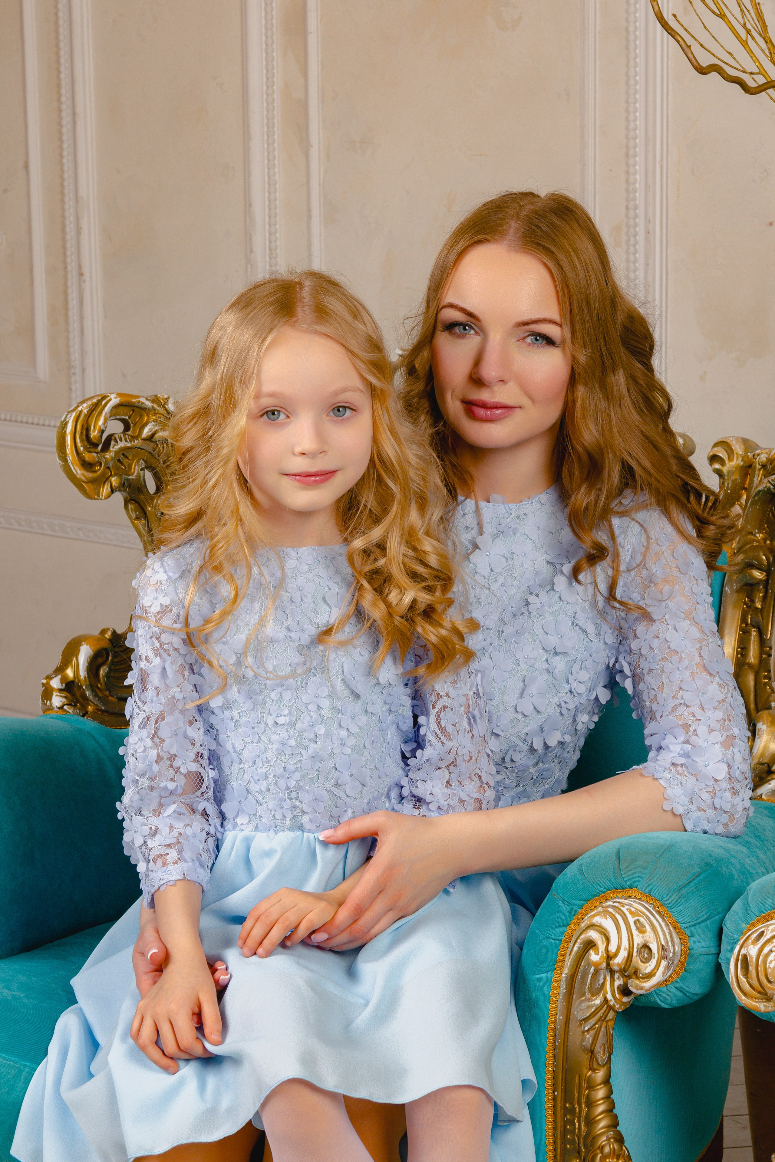 Фотосессия Матери и Дочери. Портретный фотограф в Санкт-Петербурге Анастасия Епифанова