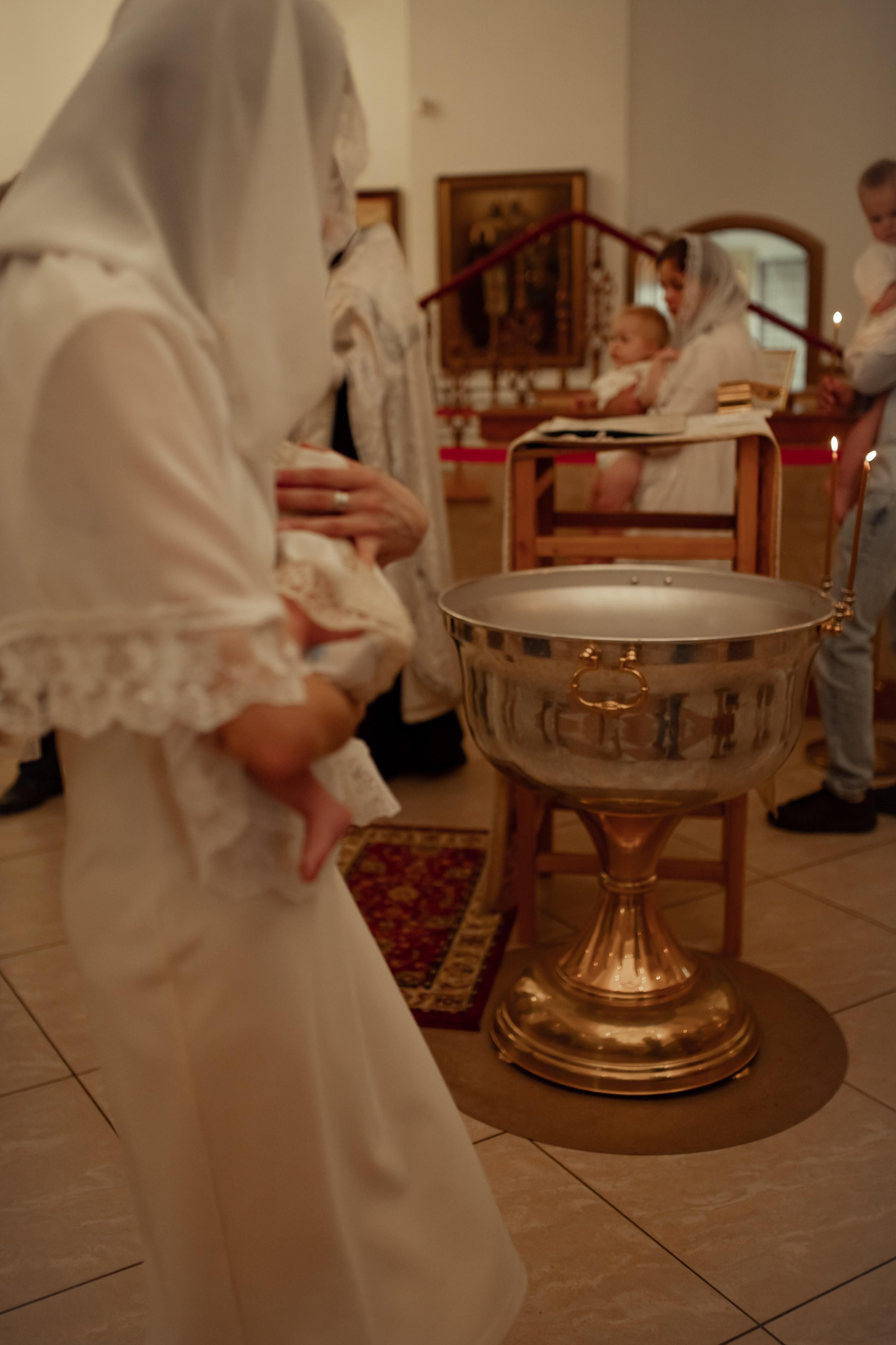 Крещение Анастасии. Семейный и детский фотограф в Москве Дорогова Екатерина