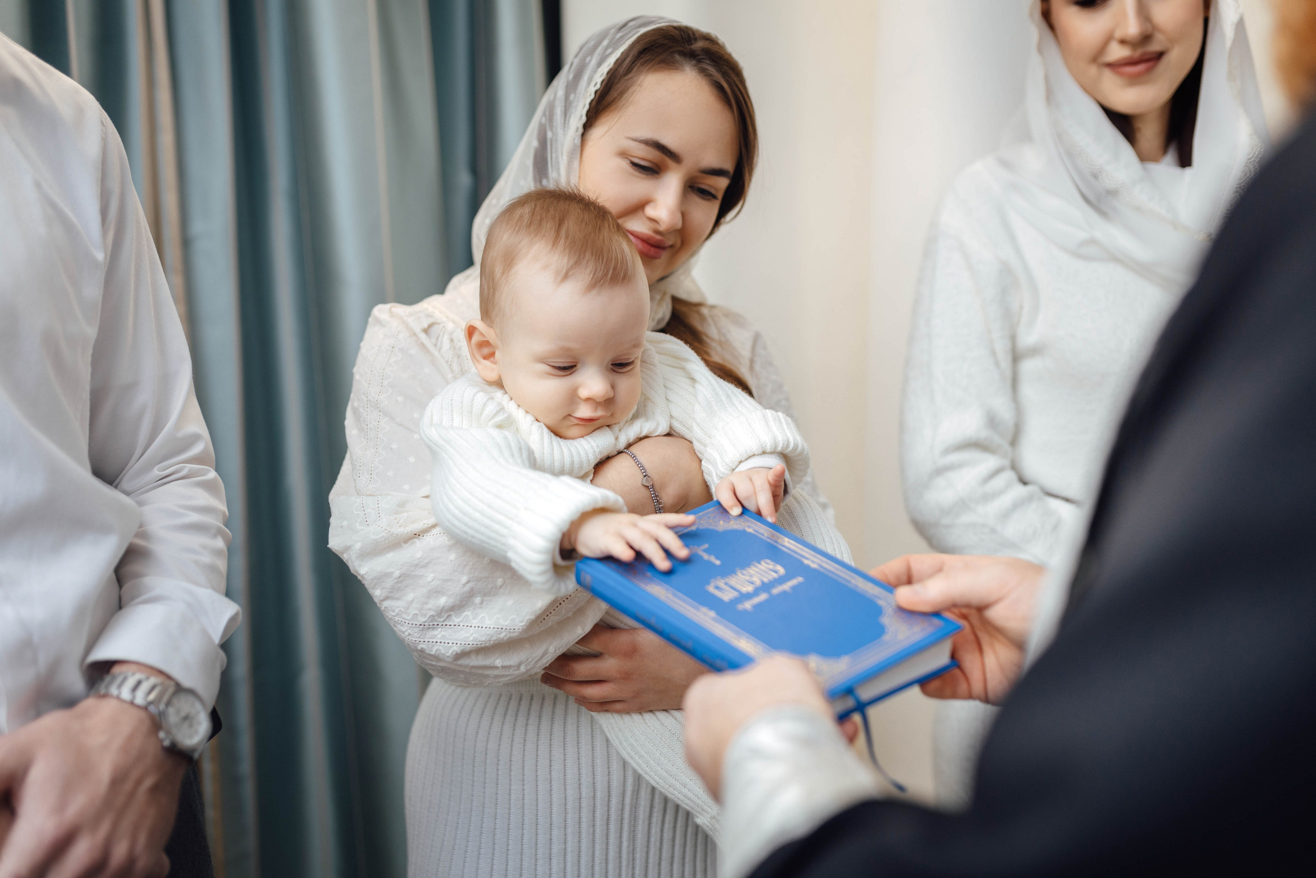 Крещение Демида, храм Святой Троицы, декабрь 2025