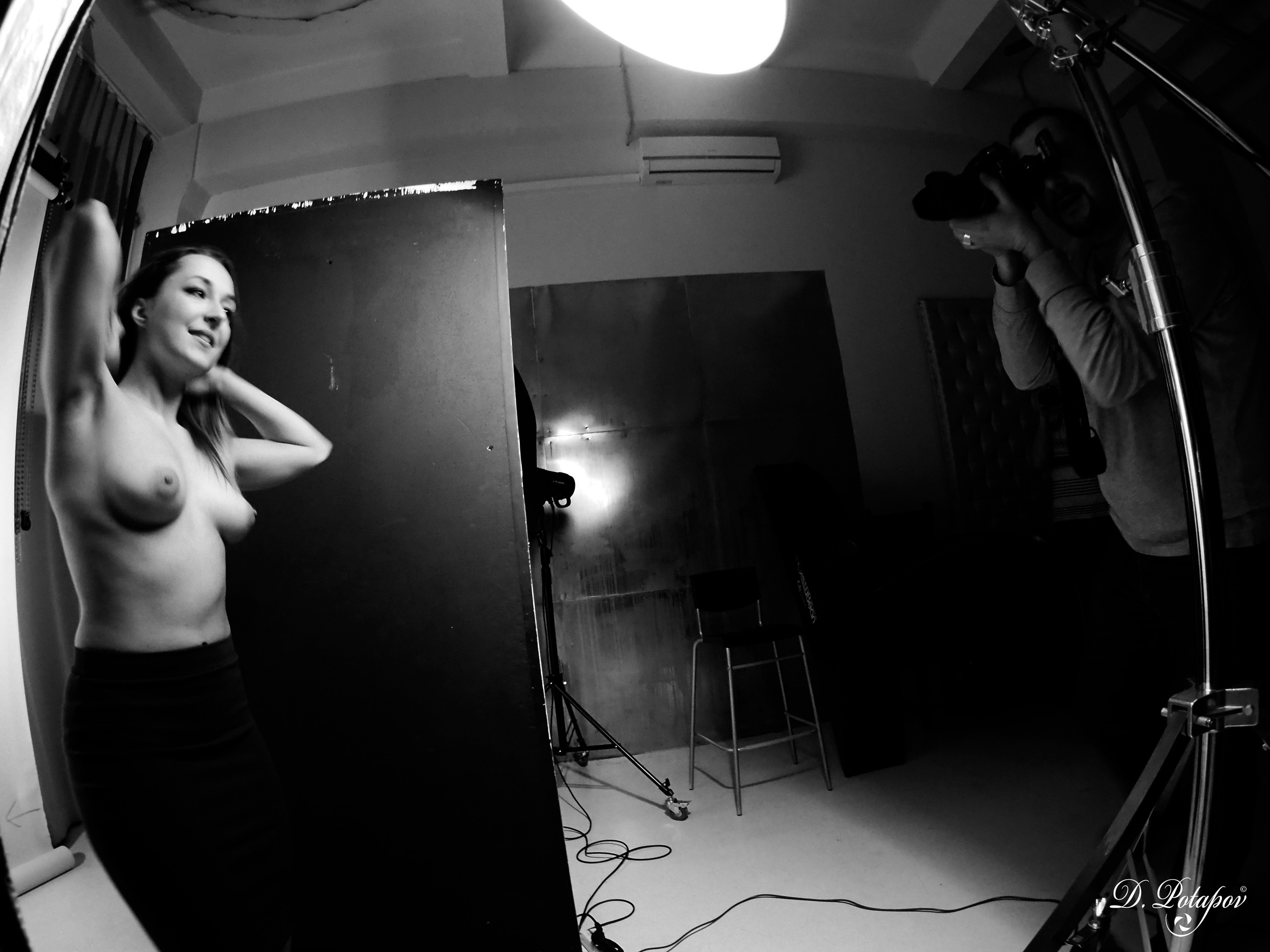 Бэкстэйдж 2. Московский фотограф Дмитрий Потапов