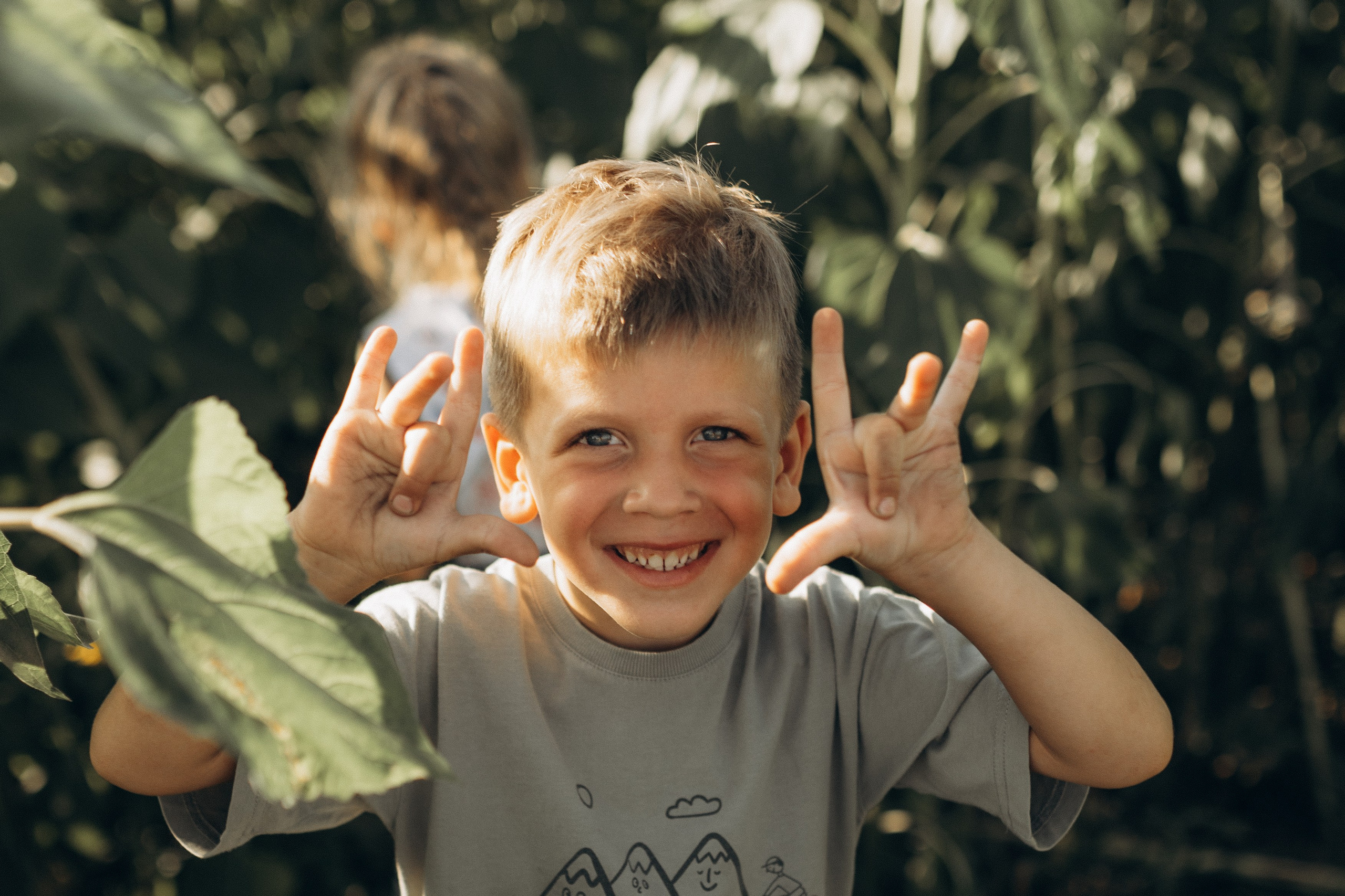 Дети и подсолнухи. Семейный фотограф lifestyle в Новосибирске Елена Шпилевая