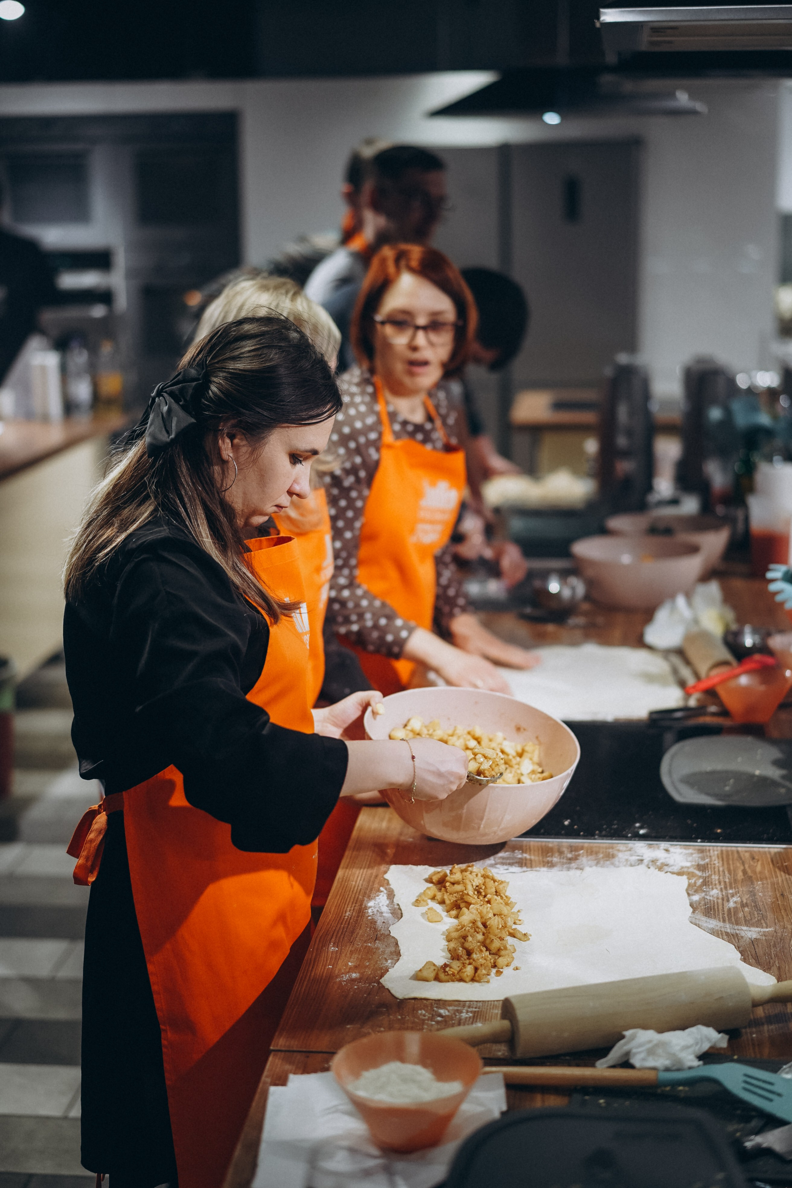 Репортаж с кулинарной студии Юлии Высоцкой. Портретный фотограф в Москве Илья Корненков