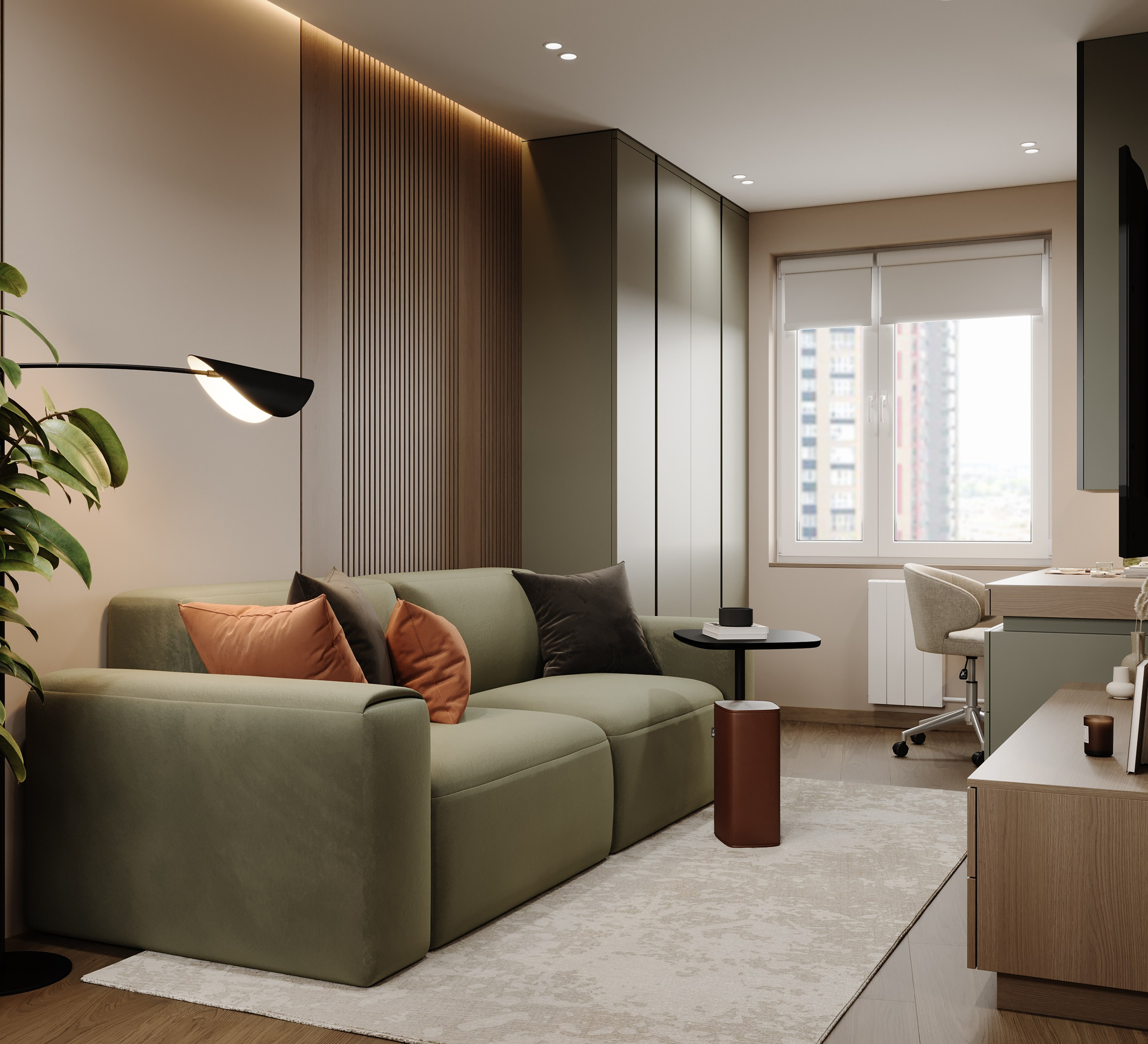 ЛИТОВСКИЙ БУЛЬВАР. Дизайн-бюро GOHOUSE в Москве