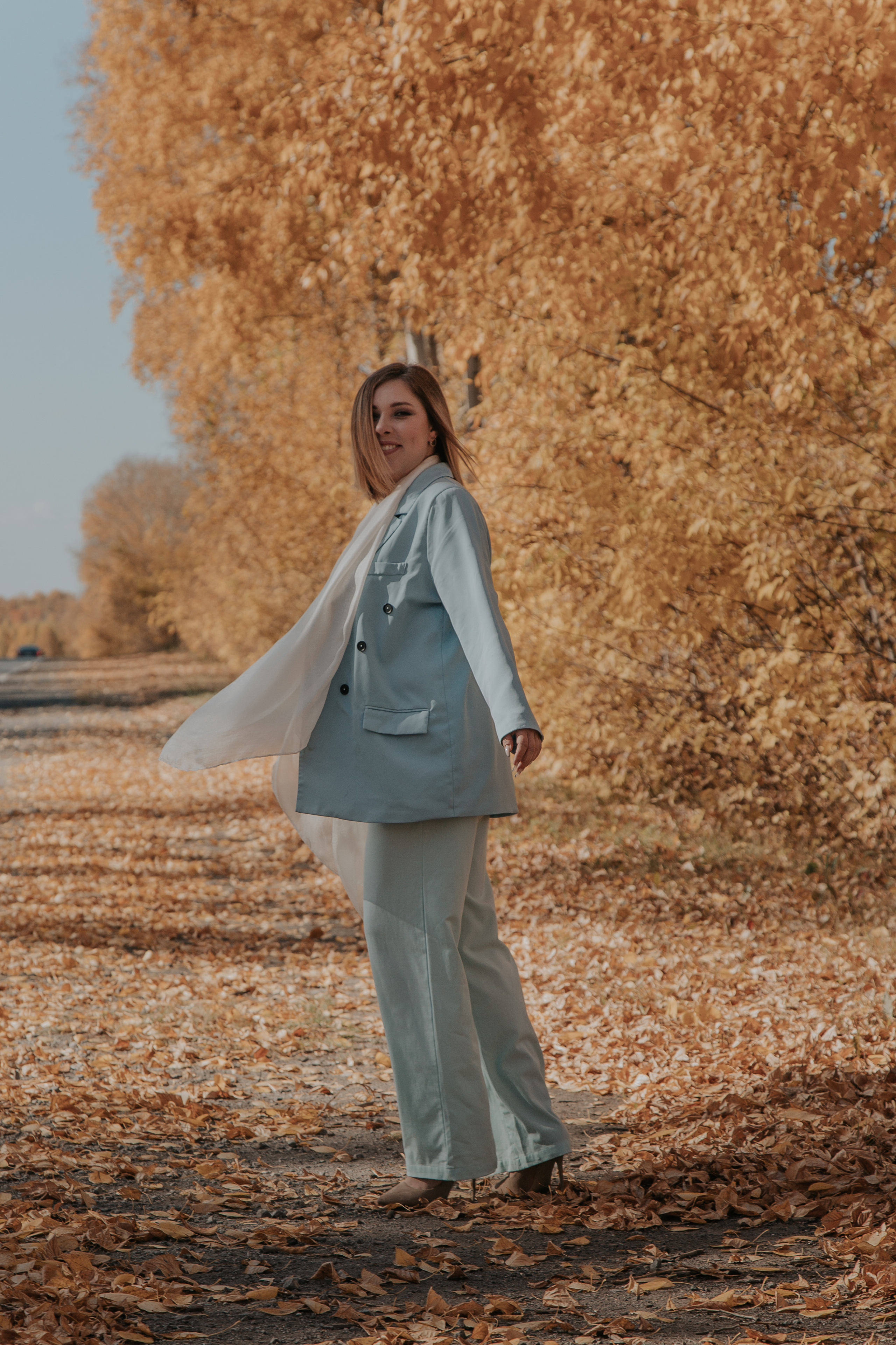 ОСЕННЯЯ ФОТОСЕССИЯ С МАШИНОЙ. Фотограф в Киселёвске Татьяна Трухалева