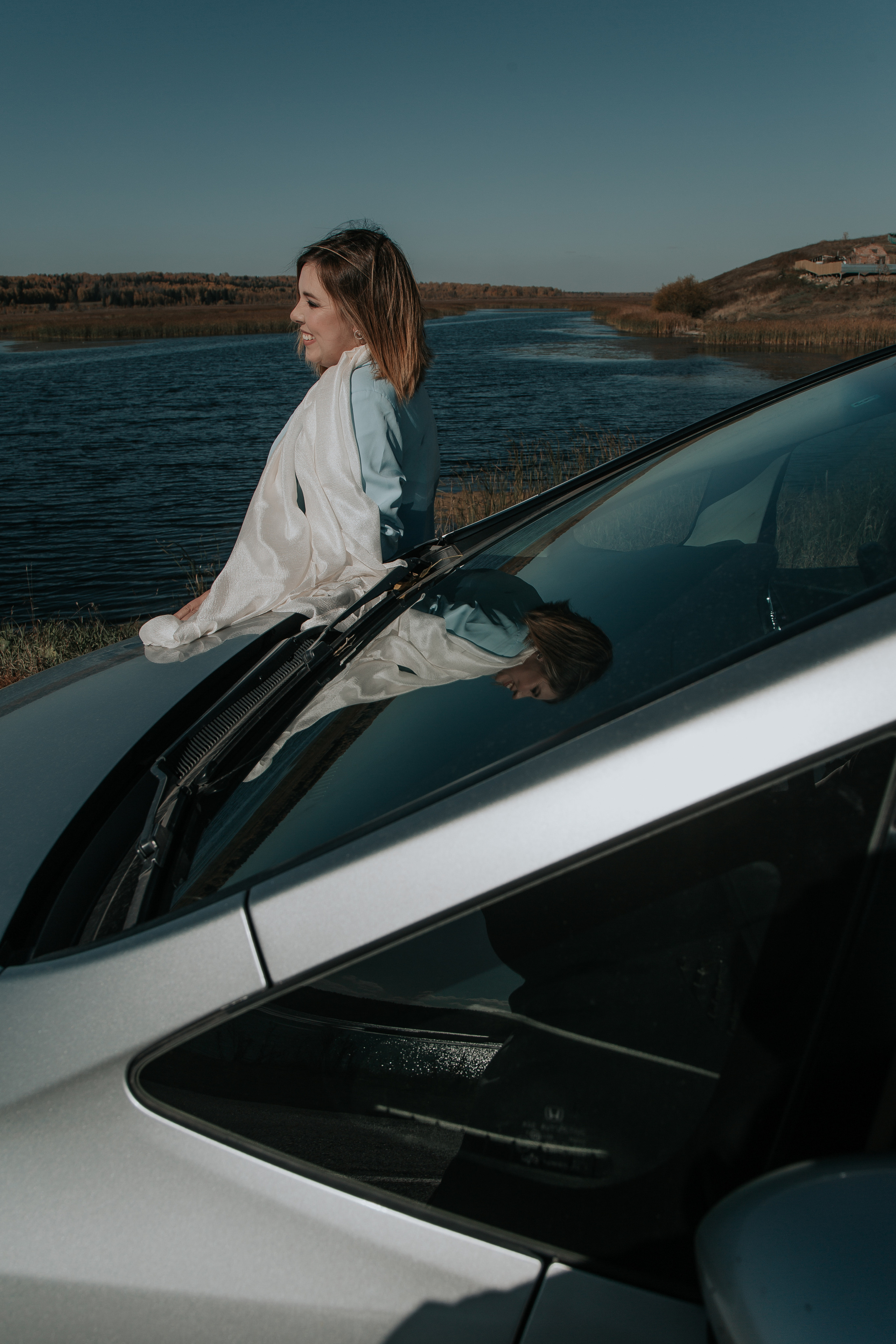 ОСЕННЯЯ ФОТОСЕССИЯ С МАШИНОЙ. Фотограф в Киселёвске Татьяна Трухалева