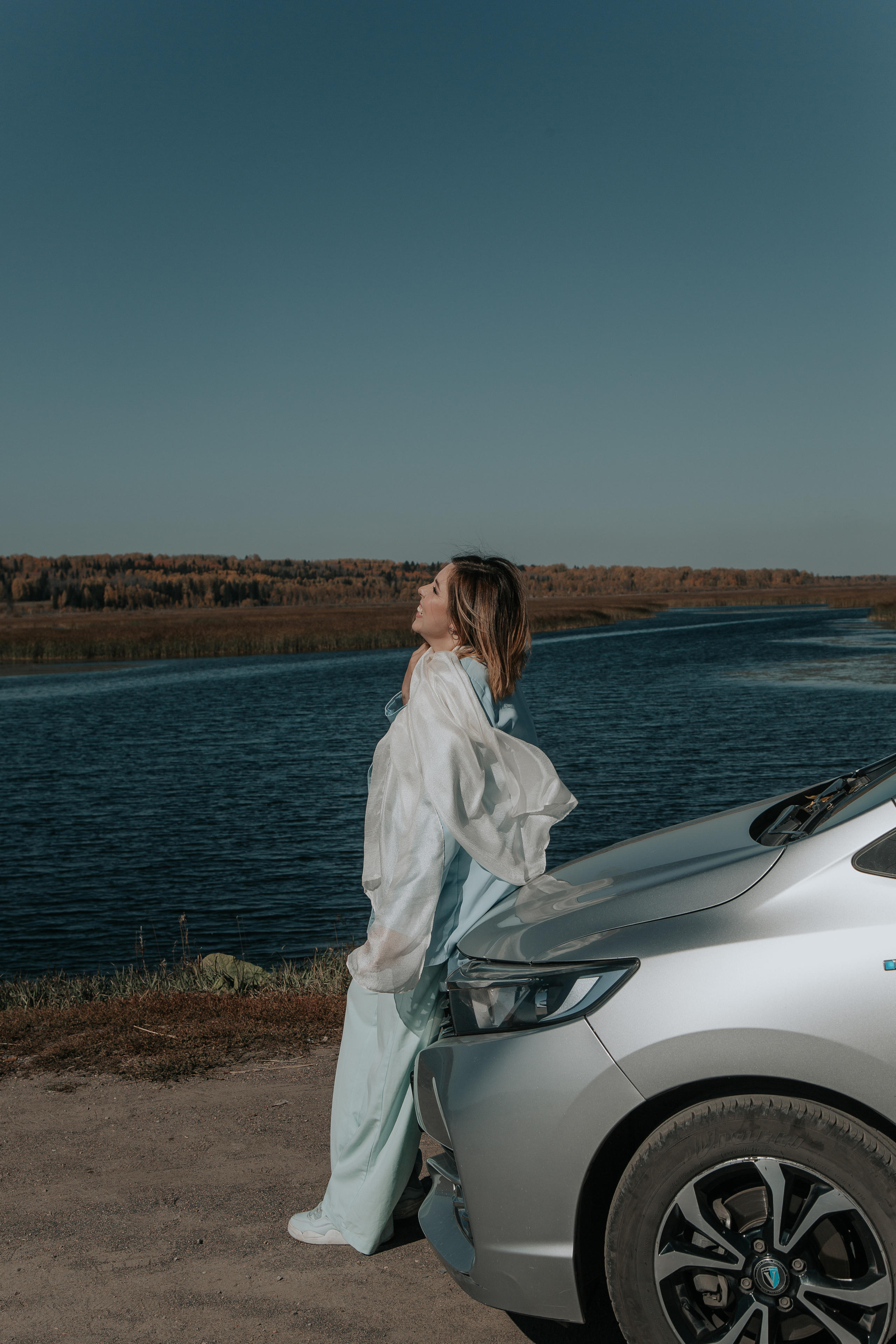 ОСЕННЯЯ ФОТОСЕССИЯ С МАШИНОЙ. Фотограф в Киселёвске Татьяна Трухалева