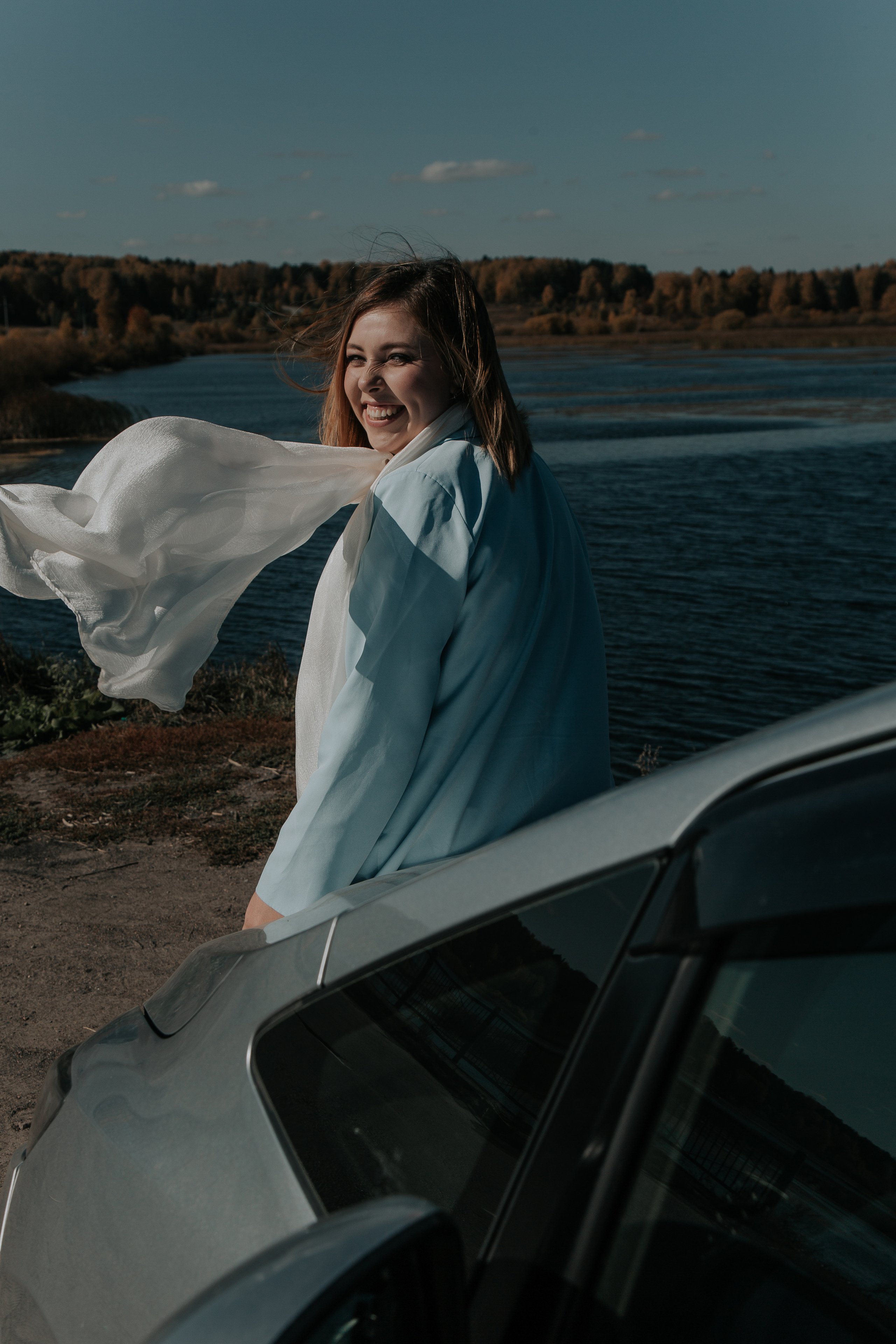 ОСЕННЯЯ ФОТОСЕССИЯ С МАШИНОЙ. Фотограф в Киселёвске Татьяна Трухалева