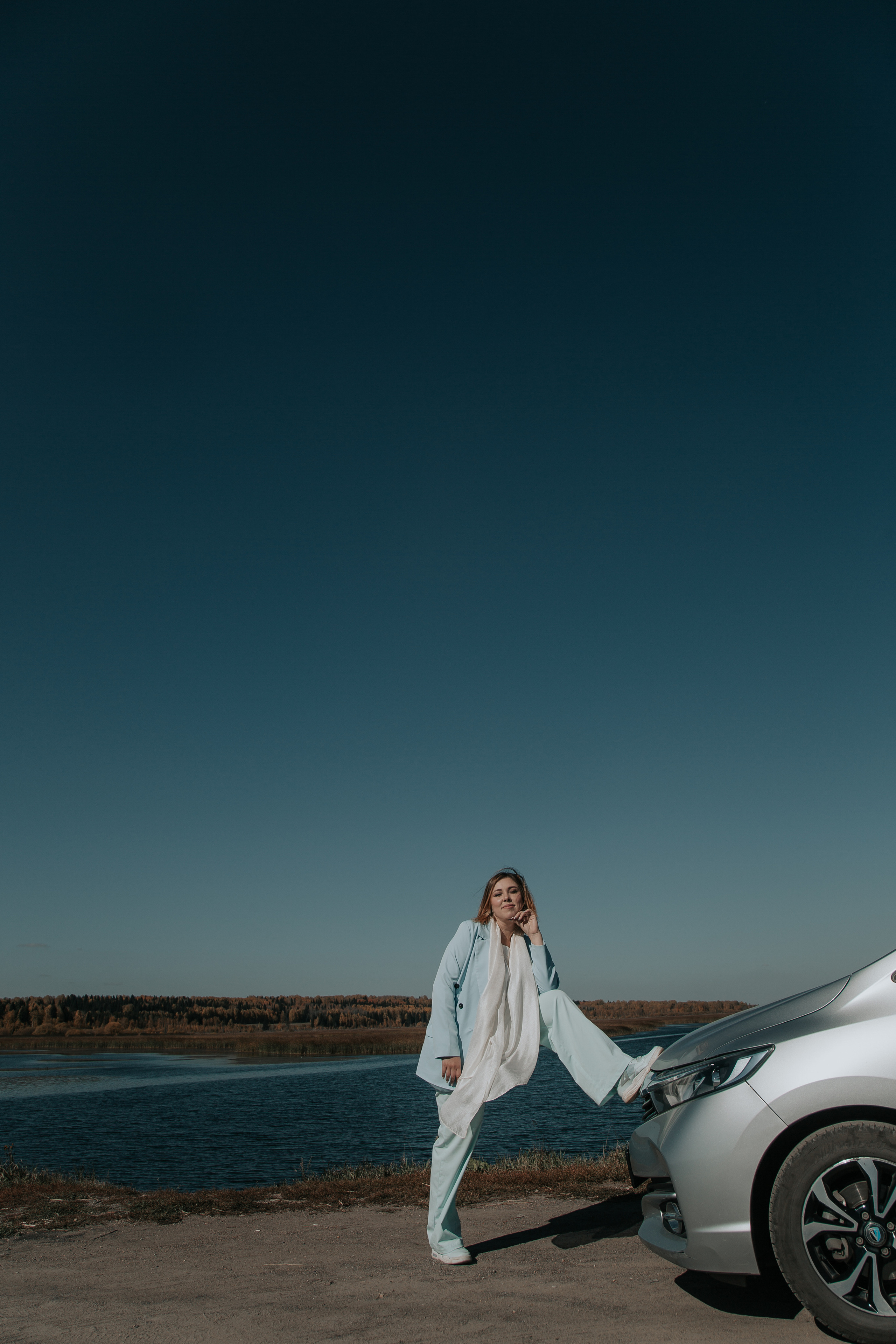 ОСЕННЯЯ ФОТОСЕССИЯ С МАШИНОЙ. Фотограф в Киселёвске Татьяна Трухалева